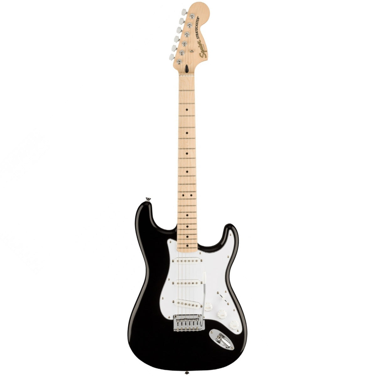 Đàn Guitar Điện Squier Affinity Series Stratocaster, Maple Fingerboard, Black-Mai Nguyên Music