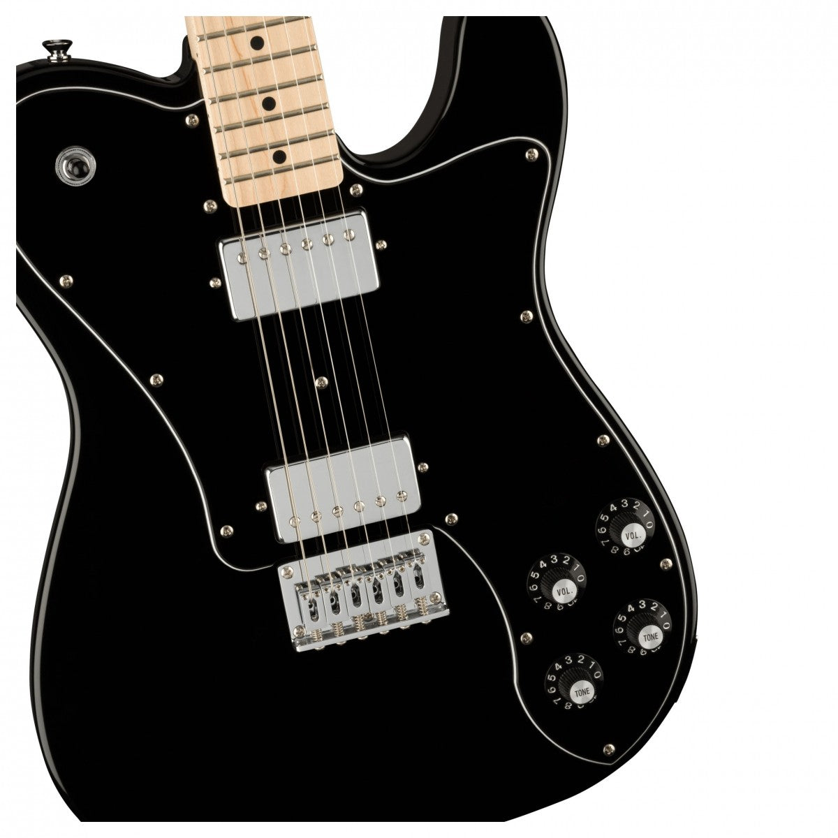 Đàn Guitar Điện Squier Affinity Series Telecaster Deluxe, Maple Fingerboard, Black-Mai Nguyên Music
