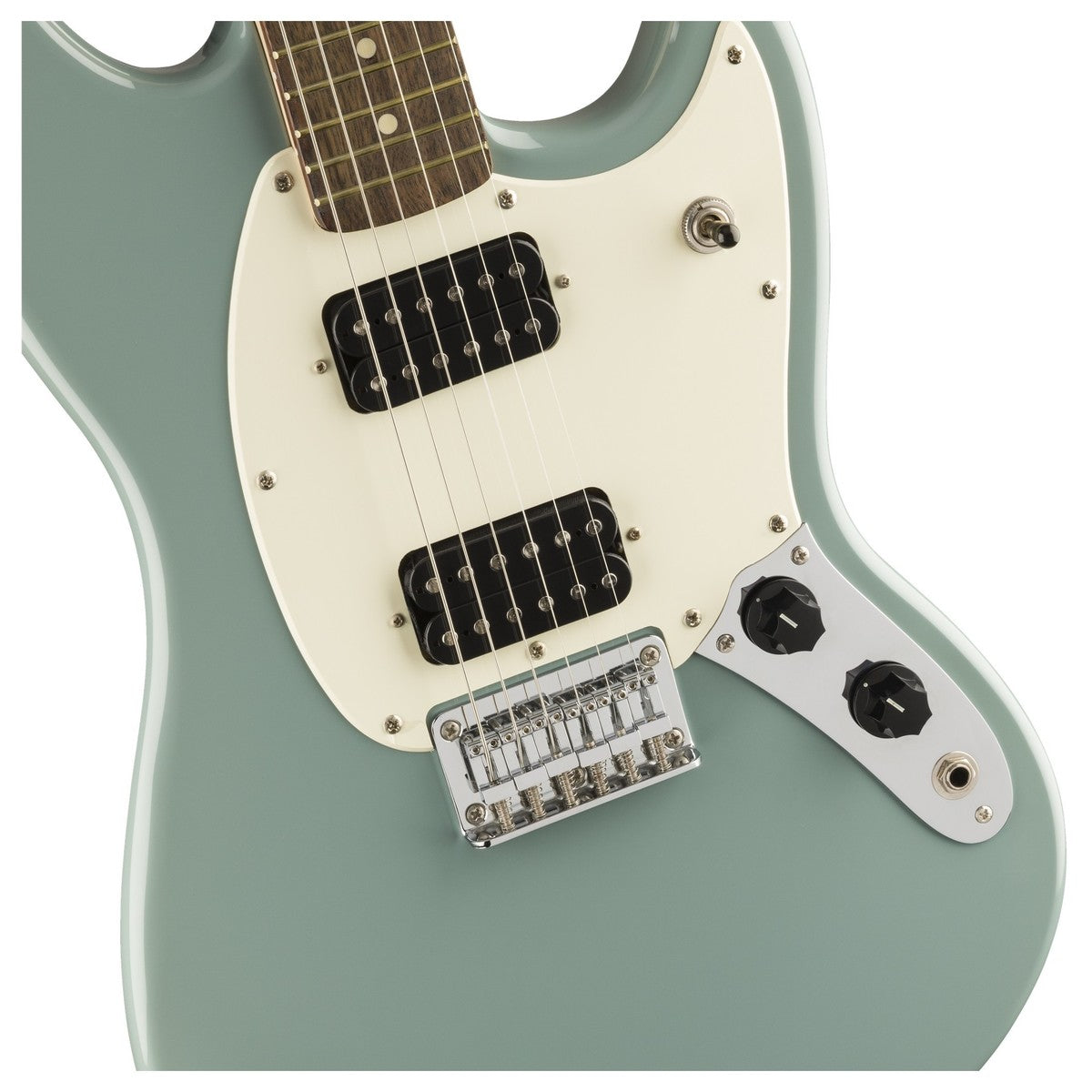 Đàn Guitar Điện Squier Bullet Mustang HH, Laurel Fingerboard, Sonic Gray-Mai Nguyên Music