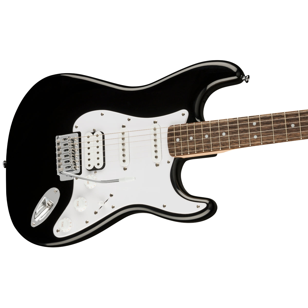 Đàn Guitar Điện Squier Bullet Stratocaster HSS, Laurel Fingerboard, Black-Mai Nguyên Music