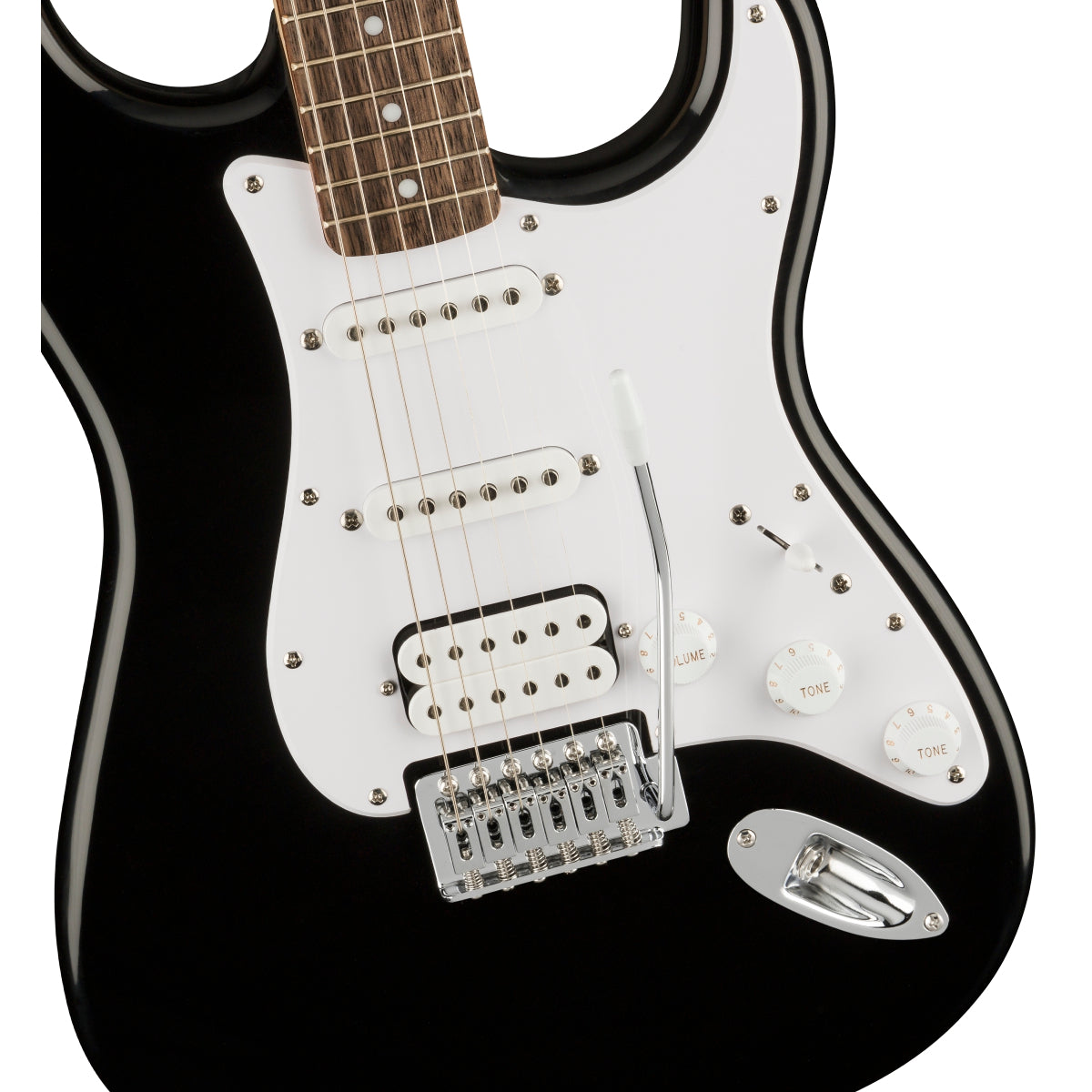 Đàn Guitar Điện Squier Bullet Stratocaster HSS, Laurel Fingerboard, Black-Mai Nguyên Music
