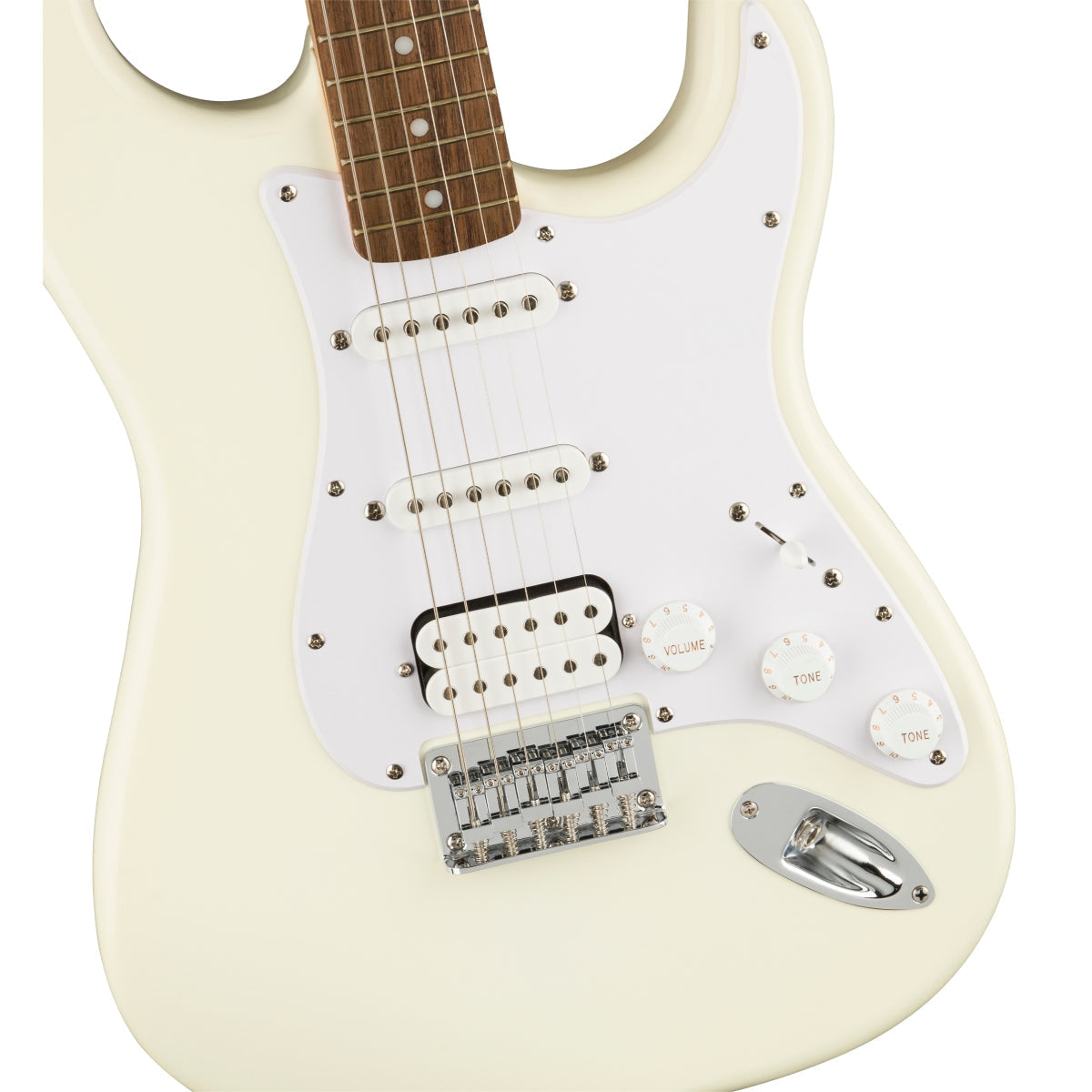 Đàn Guitar Điện Squier Bullet Stratocaster HT HSS, Laurel Fingerboard, Arctic White-Mai Nguyên Music
