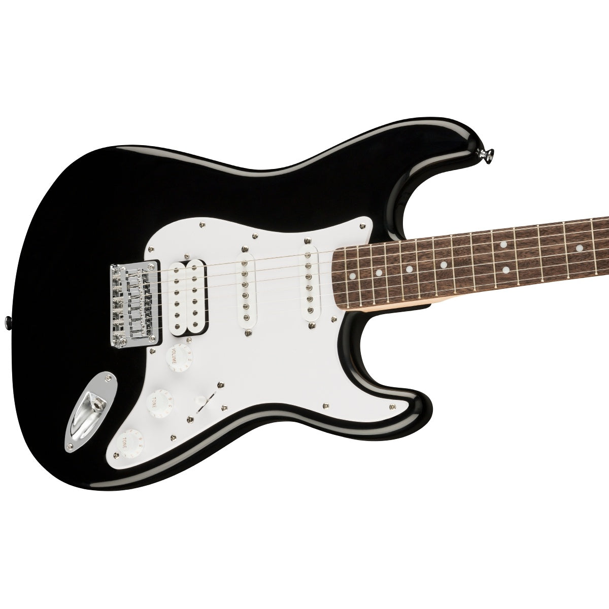 Đàn Guitar Điện Squier Bullet Stratocaster HT HSS, Laurel Fingerboard, Black-Mai Nguyên Music
