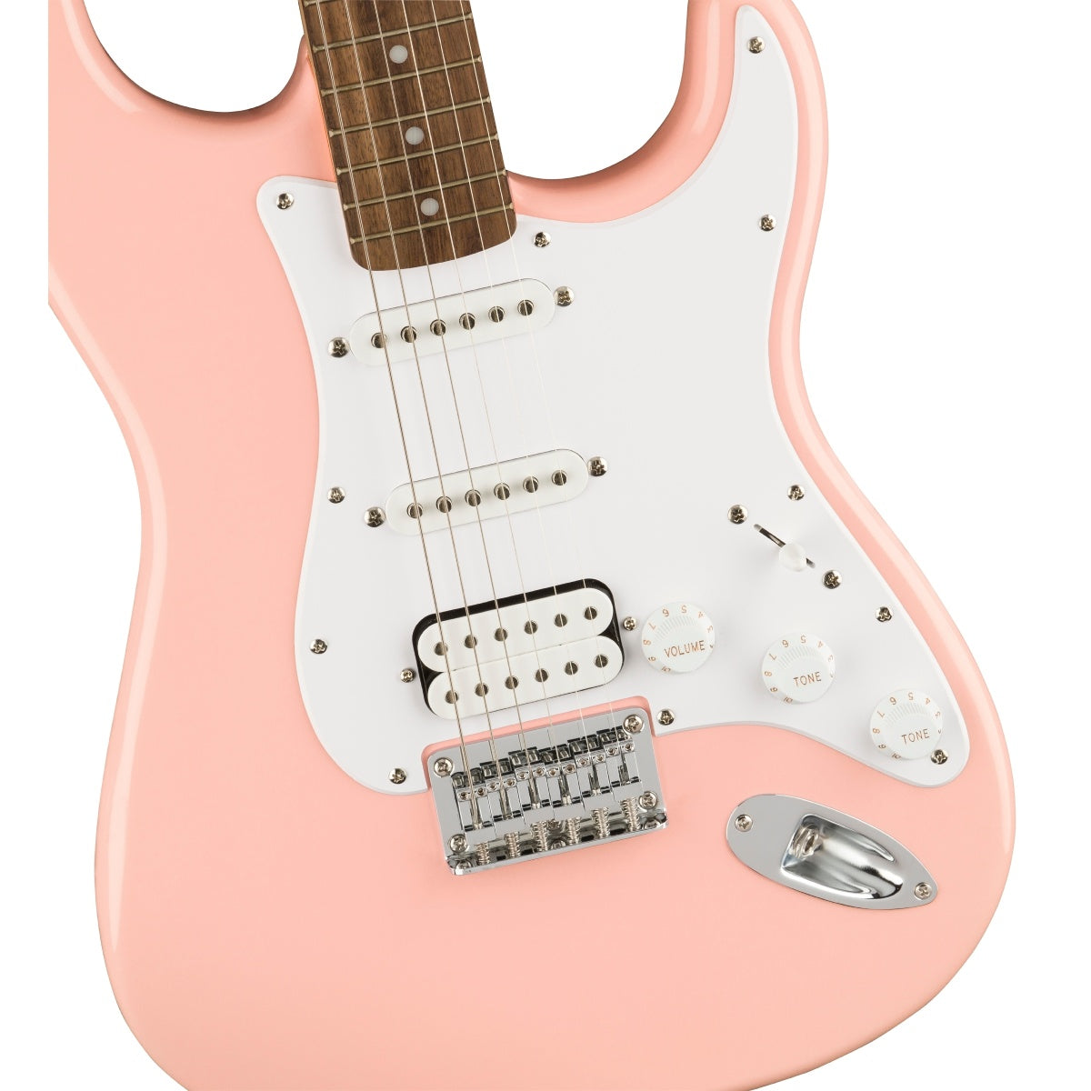 Đàn Guitar Điện Squier Bullet Stratocaster HT HSS, Laurel Fingerboard, Shell Pink-Mai Nguyên Music