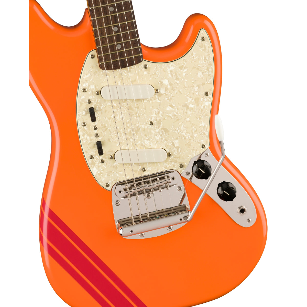 Đàn Guitar Điện Squier Classic Vibe 60s Competition Mustang, Laurel Fingerboard, Capri Orange-Mai Nguyên Music