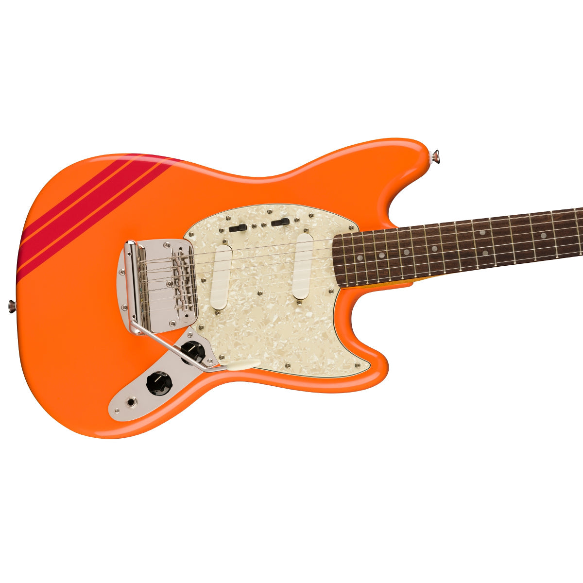 Đàn Guitar Điện Squier Classic Vibe 60s Competition Mustang, Laurel Fingerboard, Capri Orange-Mai Nguyên Music