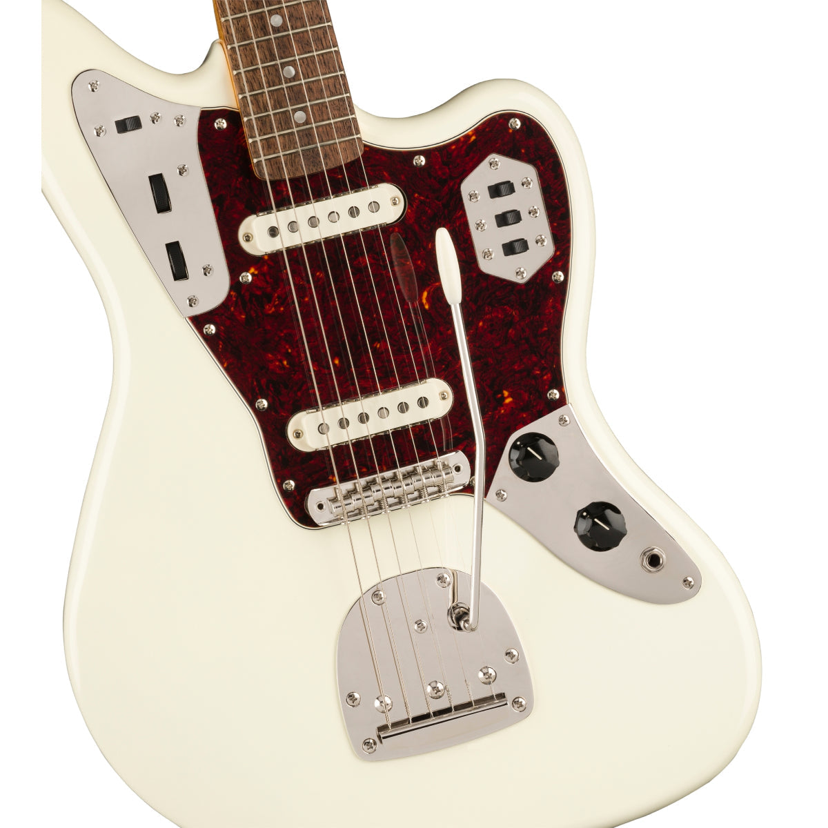 Đàn Guitar Điện Squier Classic Vibe 60s Jaguar, Laurel Fingerboard, Olympic White-Mai Nguyên Music