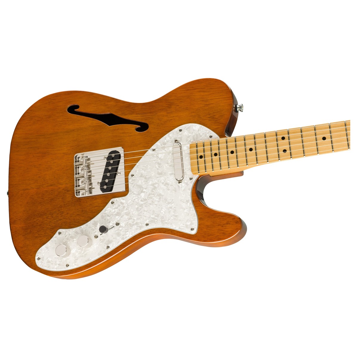 Đàn Guitar Điện Squier Classic Vibe 60s Telecaster Thinline, Maple Fingerboard, Natural-Mai Nguyên Music