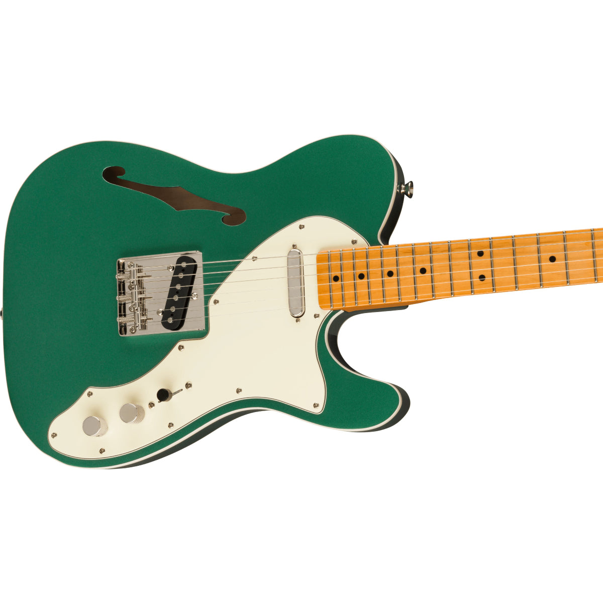 Đàn Guitar Điện Squier Classic Vibe 60s Telecaster Thinline, Maple Fingerboard, Sherwood Green-Mai Nguyên Music