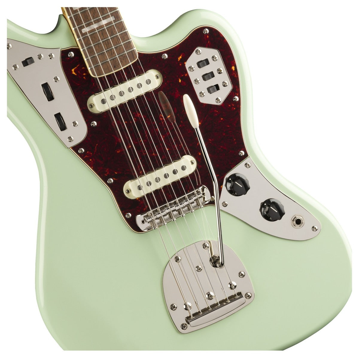 Đàn Guitar Điện Squier Classic Vibe 70s Jaguar, Laurel Fingerboard, Surf Green-Mai Nguyên Music