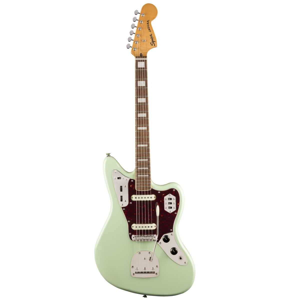 Đàn Guitar Điện Squier Classic Vibe 70s Jaguar, Laurel Fingerboard, Surf Green-Mai Nguyên Music