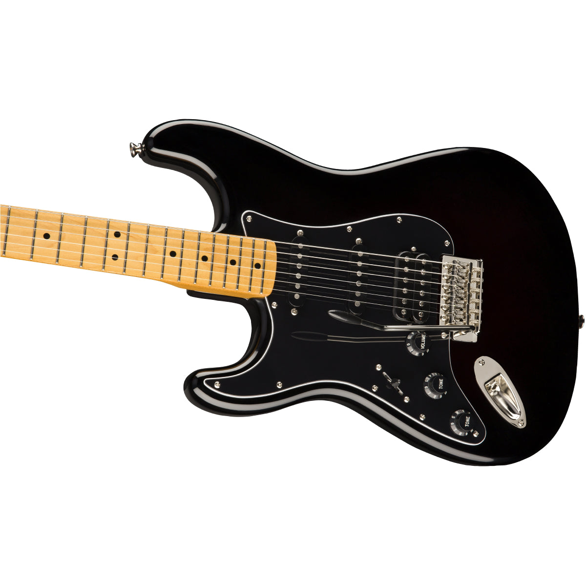 Đàn Guitar Điện Squier Classic Vibe 70s Stratocaster HSS, Left-Handed, Black-Mai Nguyên Music