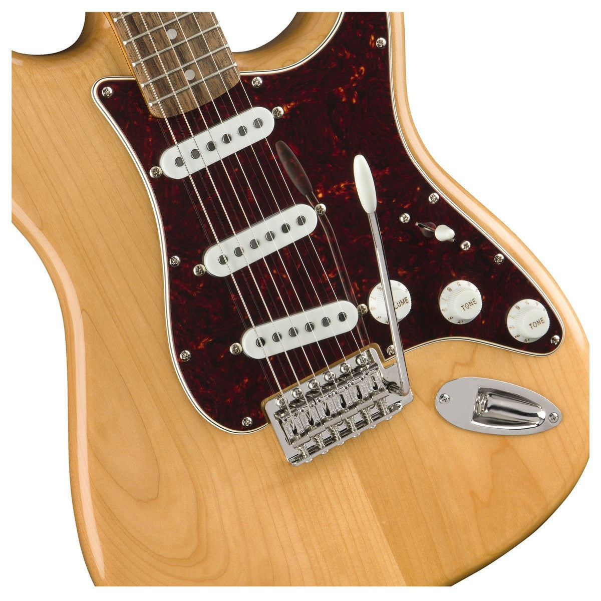 Đàn Guitar Điện Squier Classic Vibe 70s Stratocaster, Laurel Fingerboard, Natural-Mai Nguyên Music
