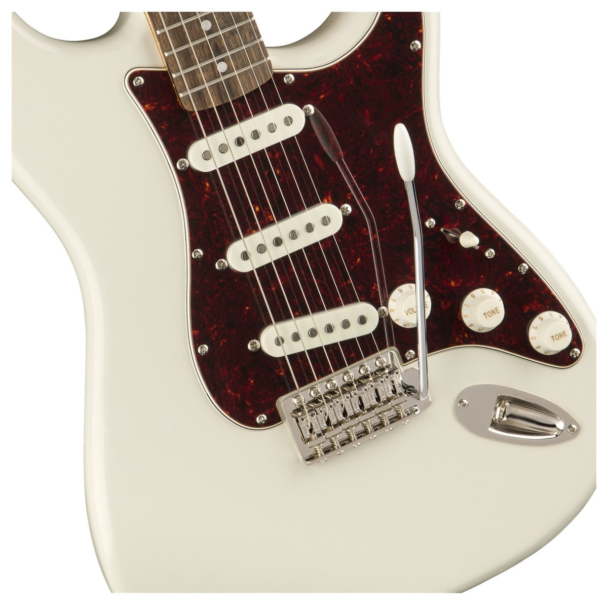 Đàn Guitar Điện Squier Classic Vibe 70s Stratocaster, Laurel Fingerboard, Olympic White-Mai Nguyên Music