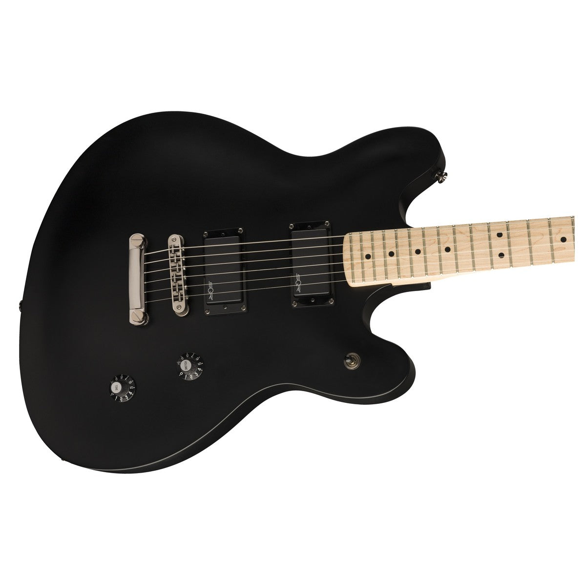 Đàn Guitar Điện Squier Contemporary Active Starcaster, Maple Fingerboard, Black Flat-Mai Nguyên Music