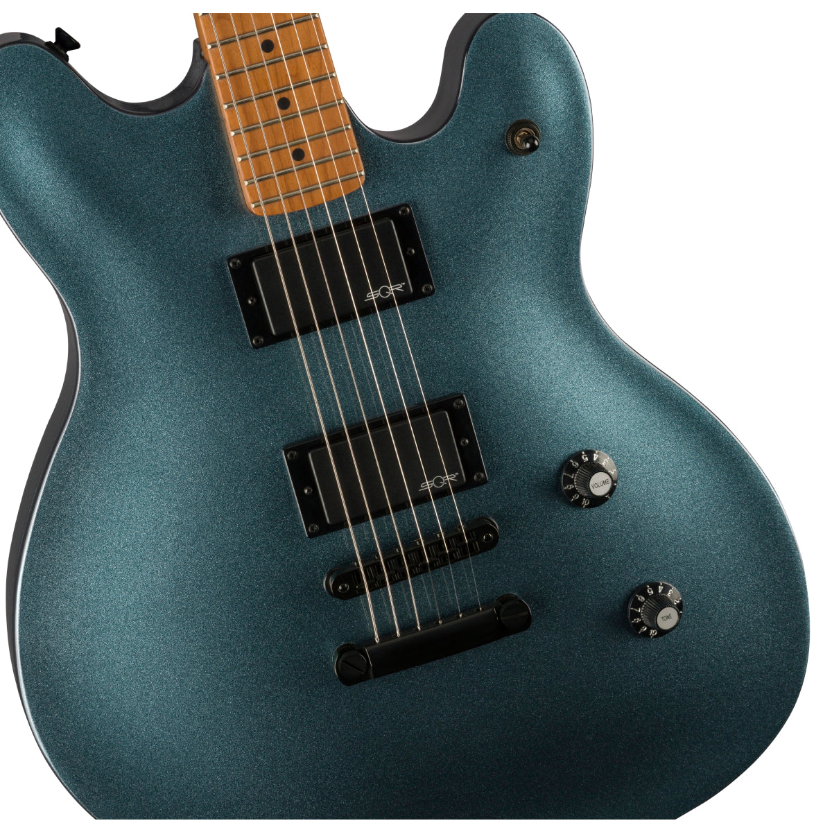 Đàn Guitar Điện Squier Contemporary Active Starcaster, Roasted Maple Fingerboard, Gunmetal Metallic-Mai Nguyên Music