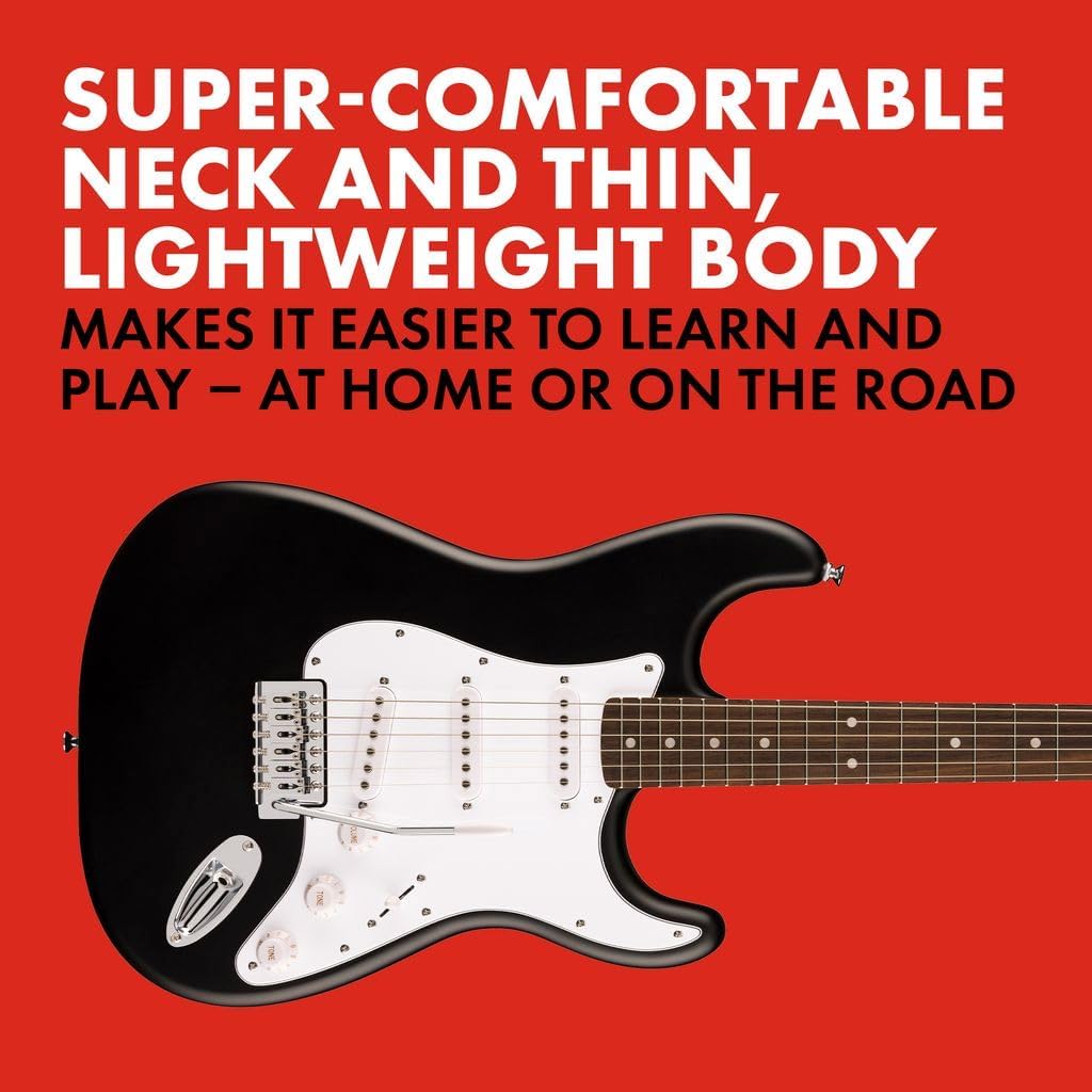 Đàn Guitar Điện Squier Debut Stratocaster SSS, Laurel Fingerboard-Mai Nguyên Music