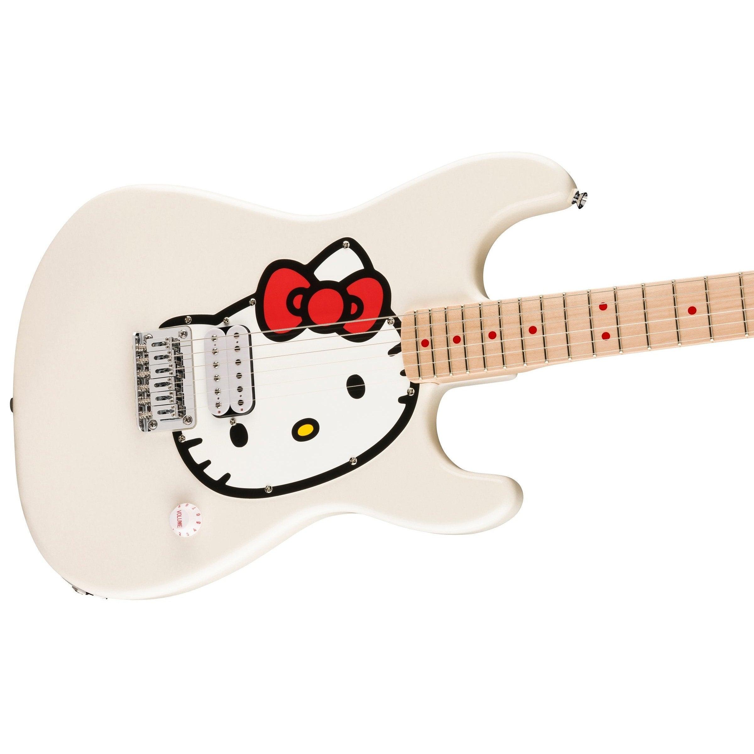 Đàn Guitar Điện Squier Hello Kitty Stratocaster-Mai Nguyên Music