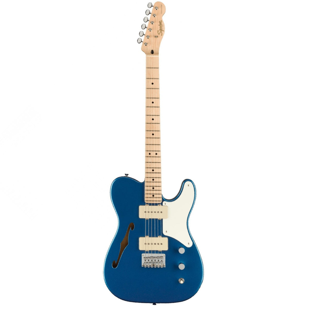 Đàn Guitar Điện Squier Paranormal Cabronita Telecaster Thinline, Maple Fingerboard, Lake Placid Blue-Mai Nguyên Music