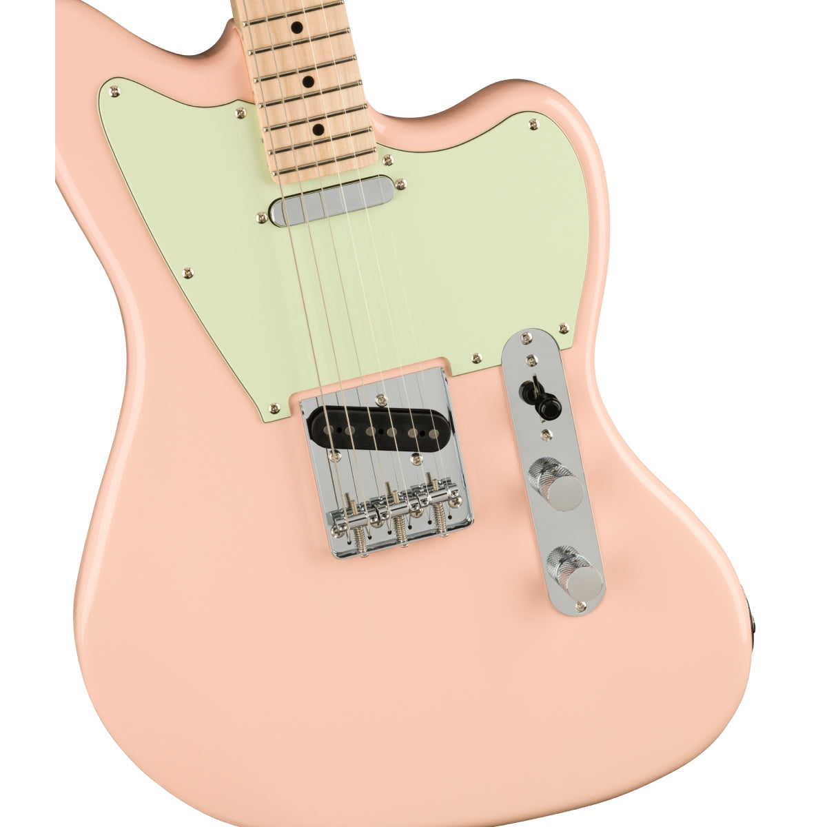 Đàn Guitar Điện Squier Paranormal Offset Telecaster, Maple Fingerboard, Shell Pink-Mai Nguyên Music