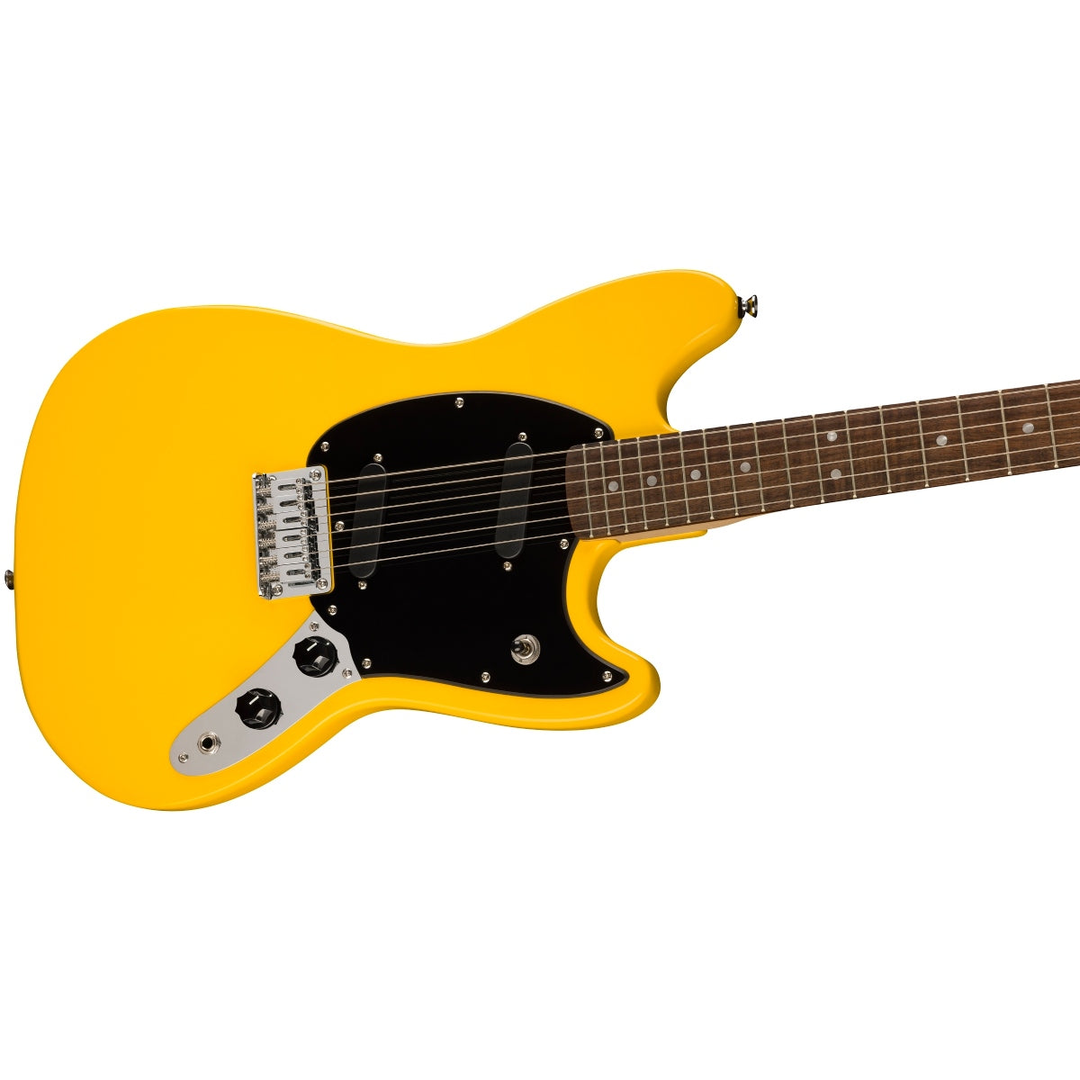 Đàn Guitar Điện Squier Sonic Mustang, Graffiti Yellow w/Laurel Fingerboard-Mai Nguyên Music
