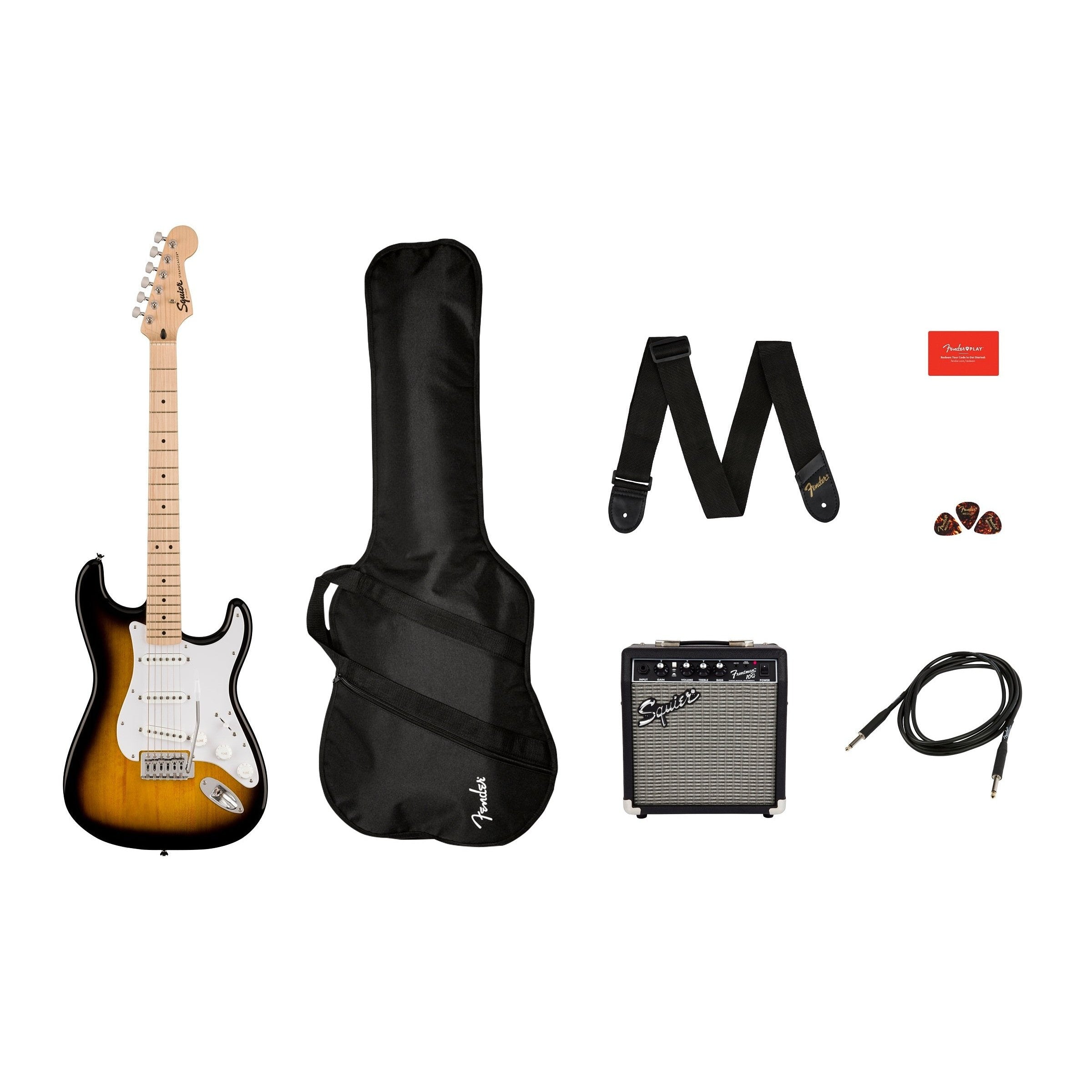Đàn Guitar Điện Squier Sonic Stratocaster Pack-Mai Nguyên Music