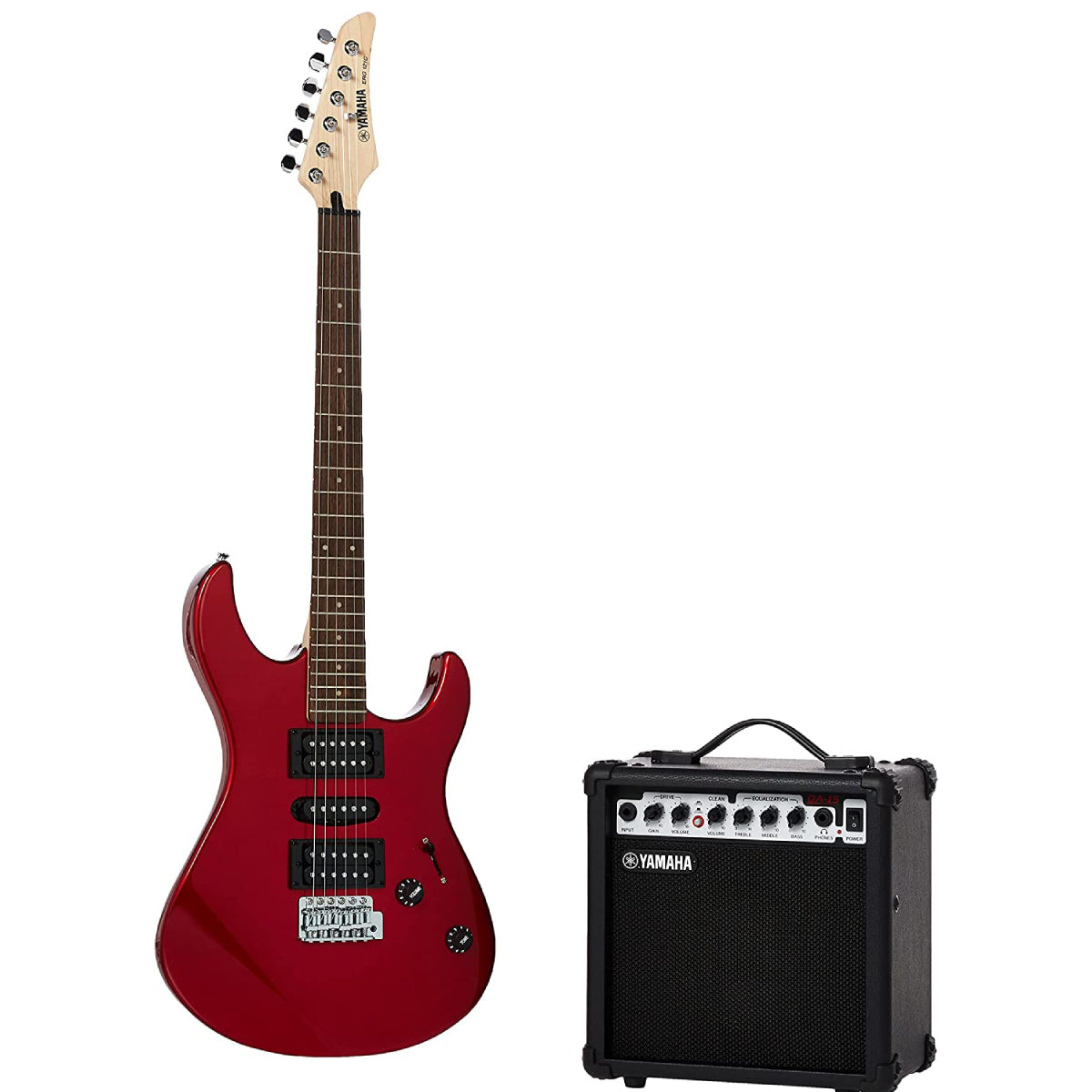 Đàn Guitar Điện Yamaha ERG121GPII, Metallic Red-Mai Nguyên Music