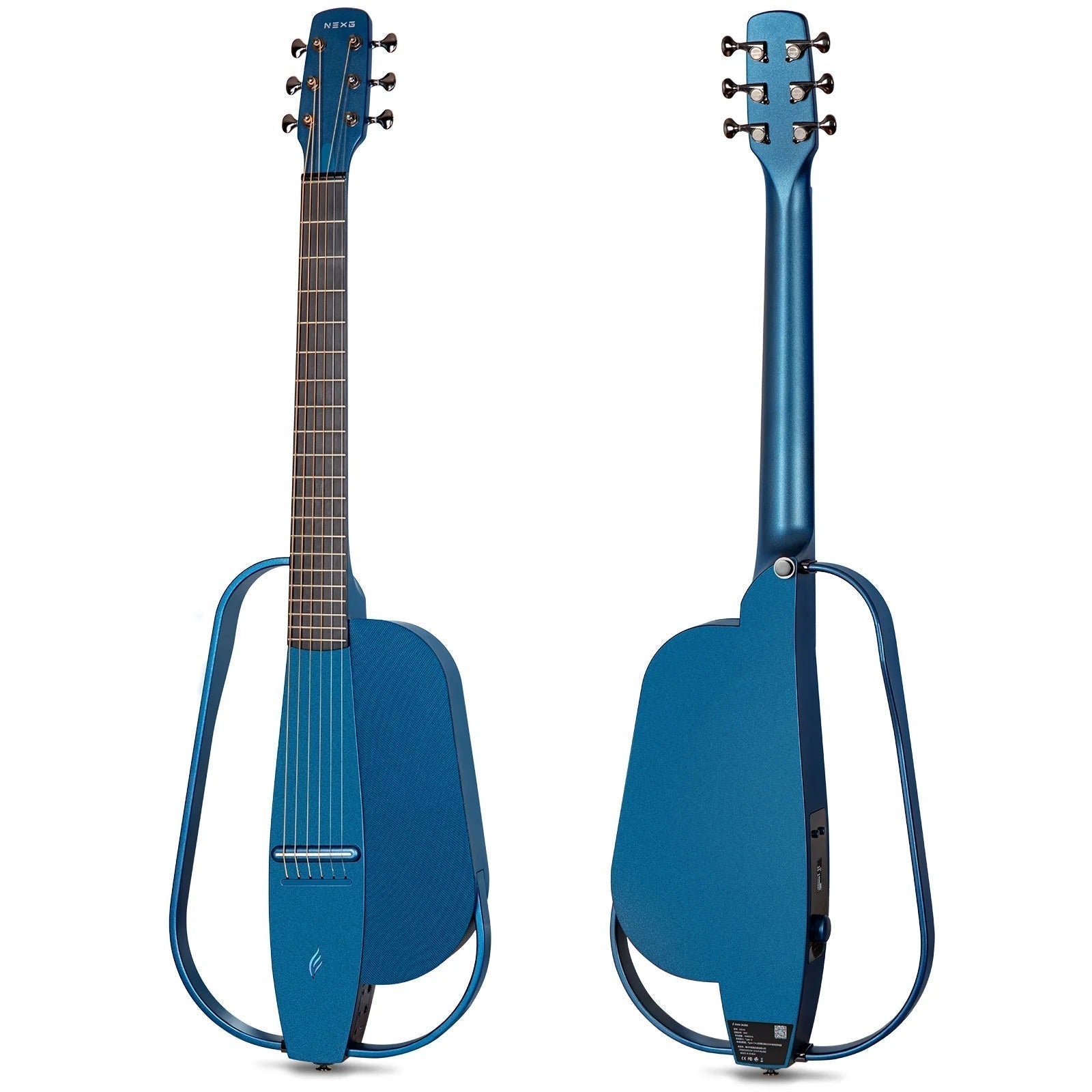 Đàn Guitar Silent Acoustic Enya NEXG Basic, Blue-Mai Nguyên Music