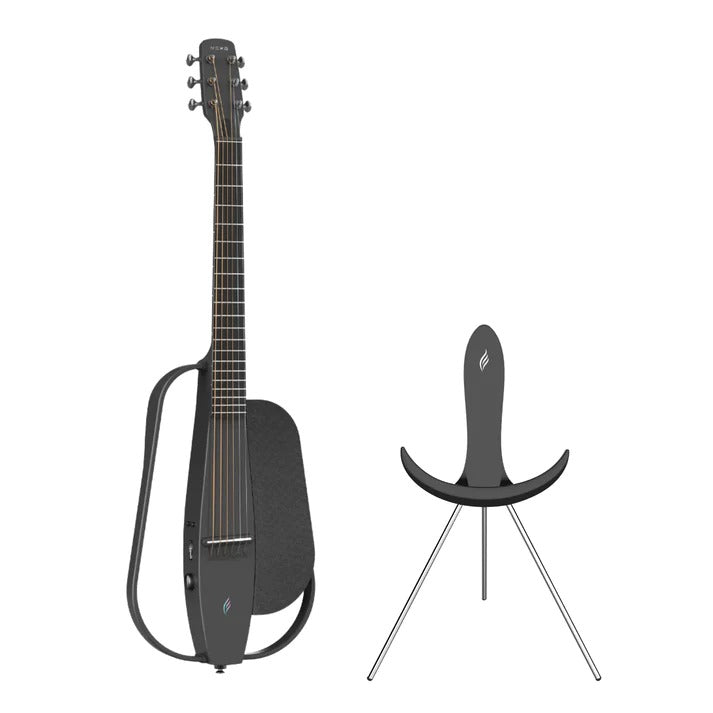 Đàn Guitar Silent Acoustic Enya NEXG Deluxe, Black-Mai Nguyên Music