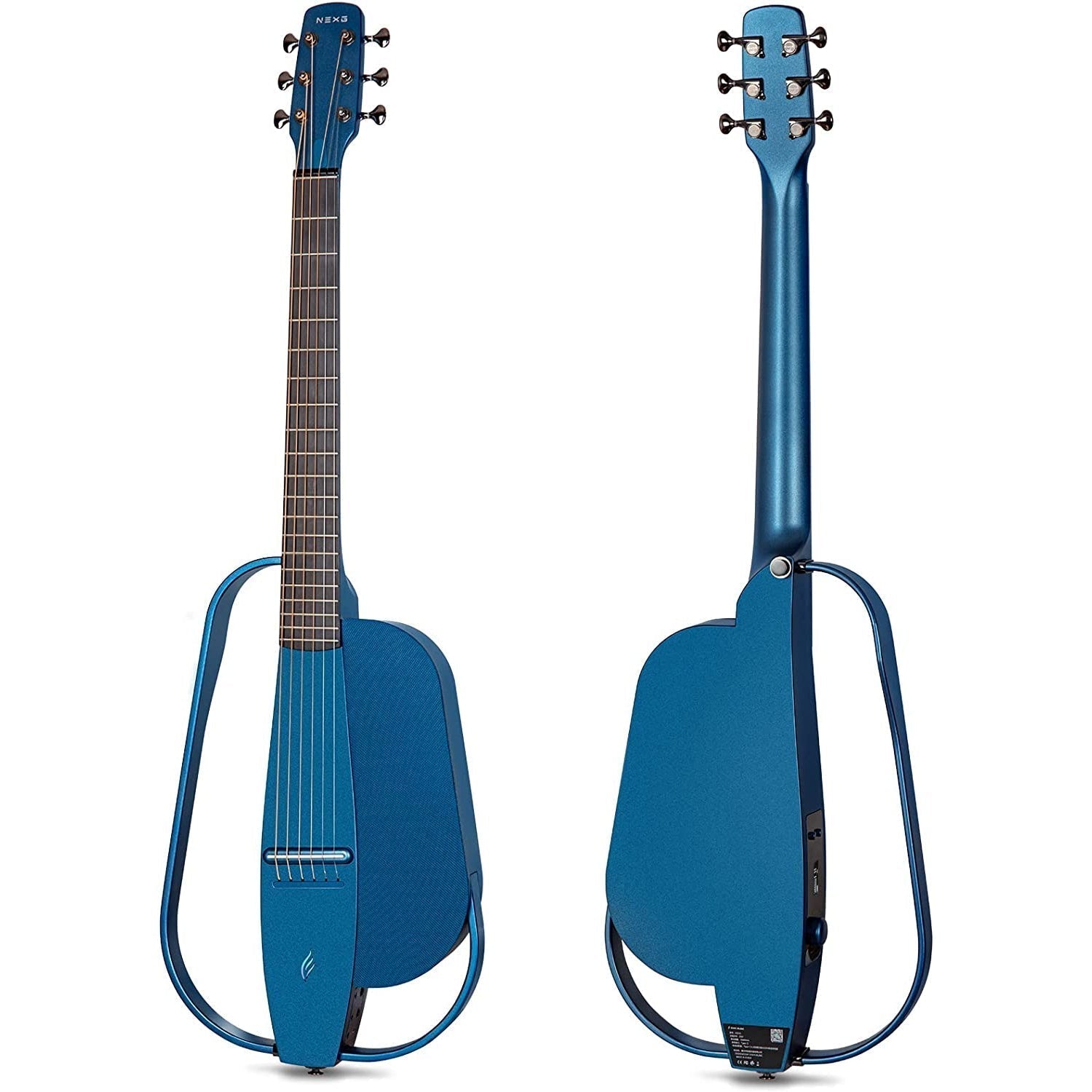 Đàn Guitar Silent Acoustic Enya NEXG Deluxe, Blue-Mai Nguyên Music