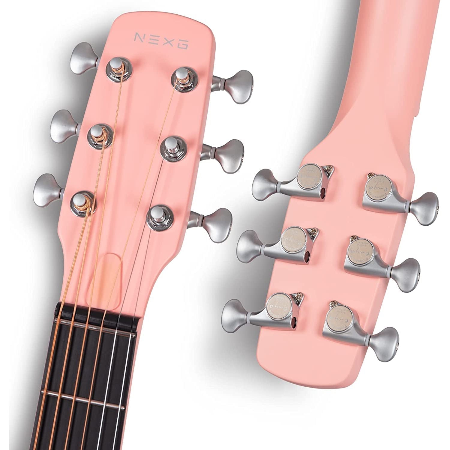 Đàn Guitar Silent Acoustic Enya NEXG Deluxe, Pink-Mai Nguyên Music
