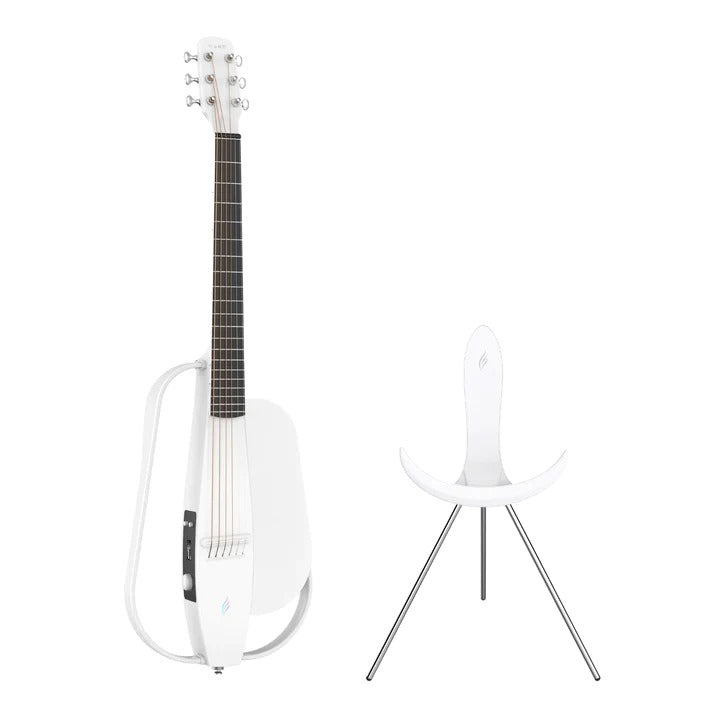 Đàn Guitar Silent Acoustic Enya NEXG Deluxe, White-Mai Nguyên Music