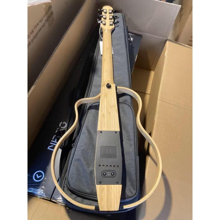 Đàn Guitar Silent Acoustic Natasha NBSG Natural-Mai Nguyên Music