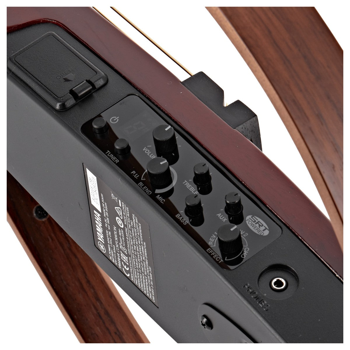 Đàn Guitar Silent Acoustic Yamaha SLG200S - Steel String w/Bag, Crimson Red Burst-Mai Nguyên Music