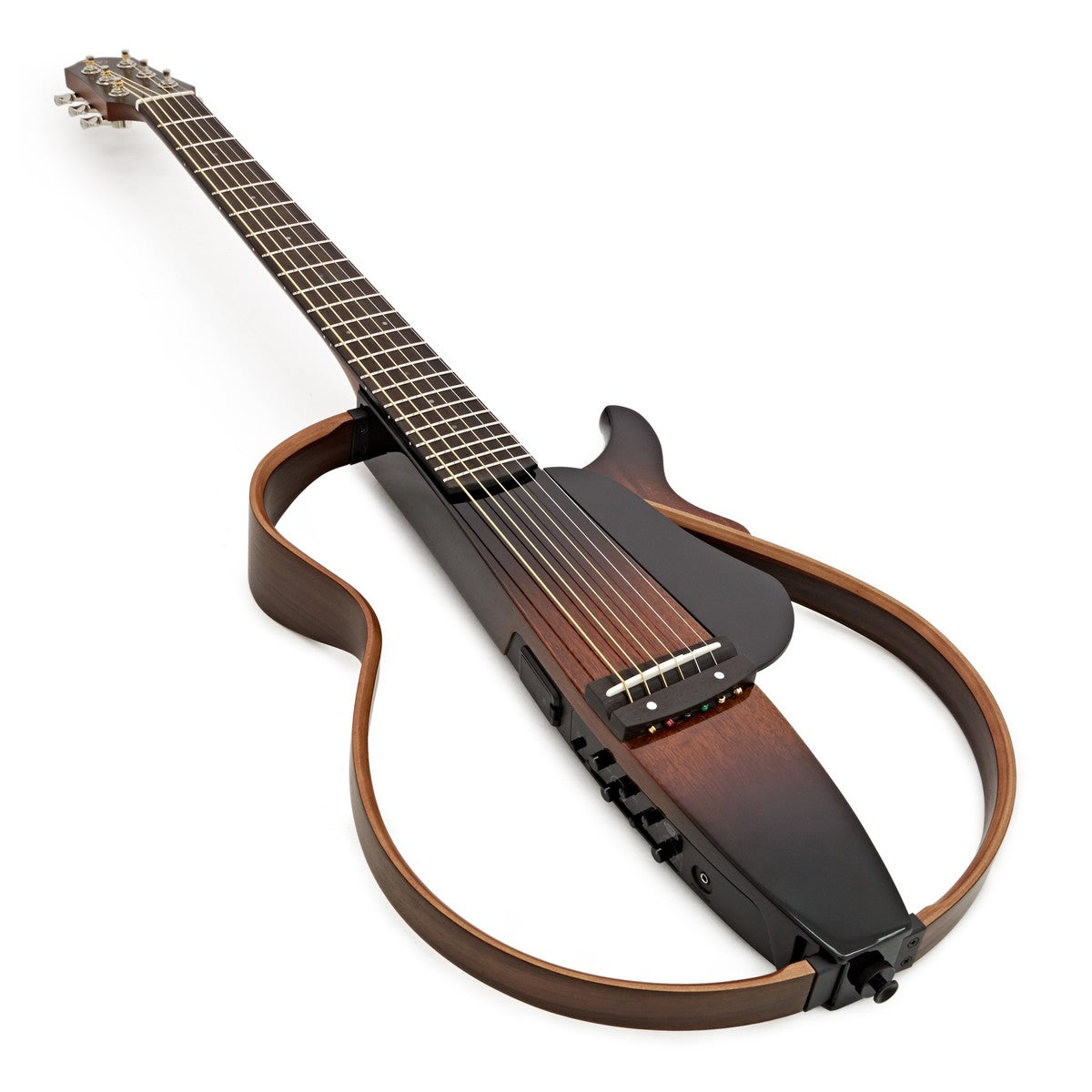 Đàn Guitar Silent Acoustic Yamaha SLG200S - Steel String w/Bag, Tobacco Brown Sunburst-Mai Nguyên Music