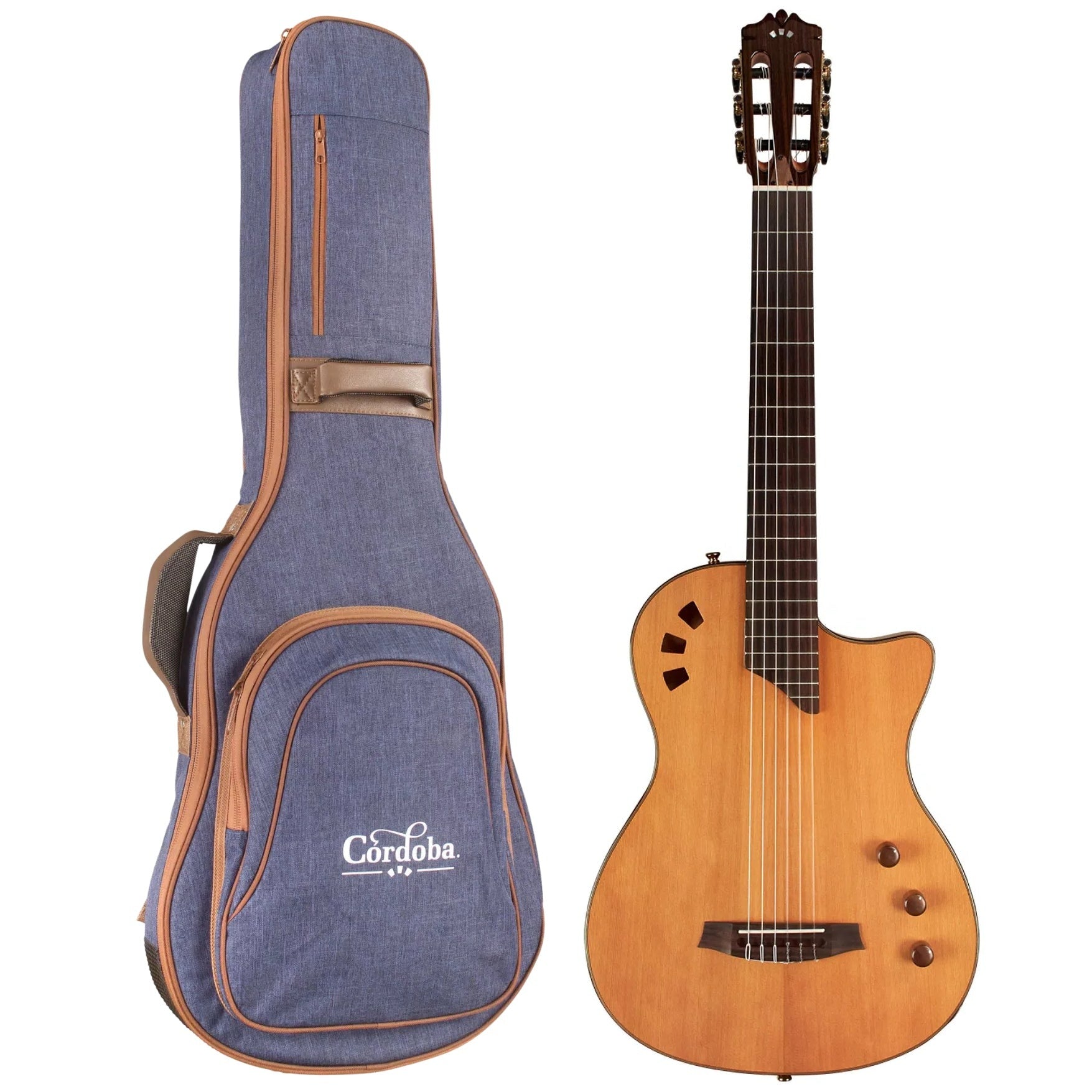 Đàn Guitar Silent Classic Cordoba Stage Traditional CD w/Stage Deluxe Gig Bag-Mai Nguyên Music