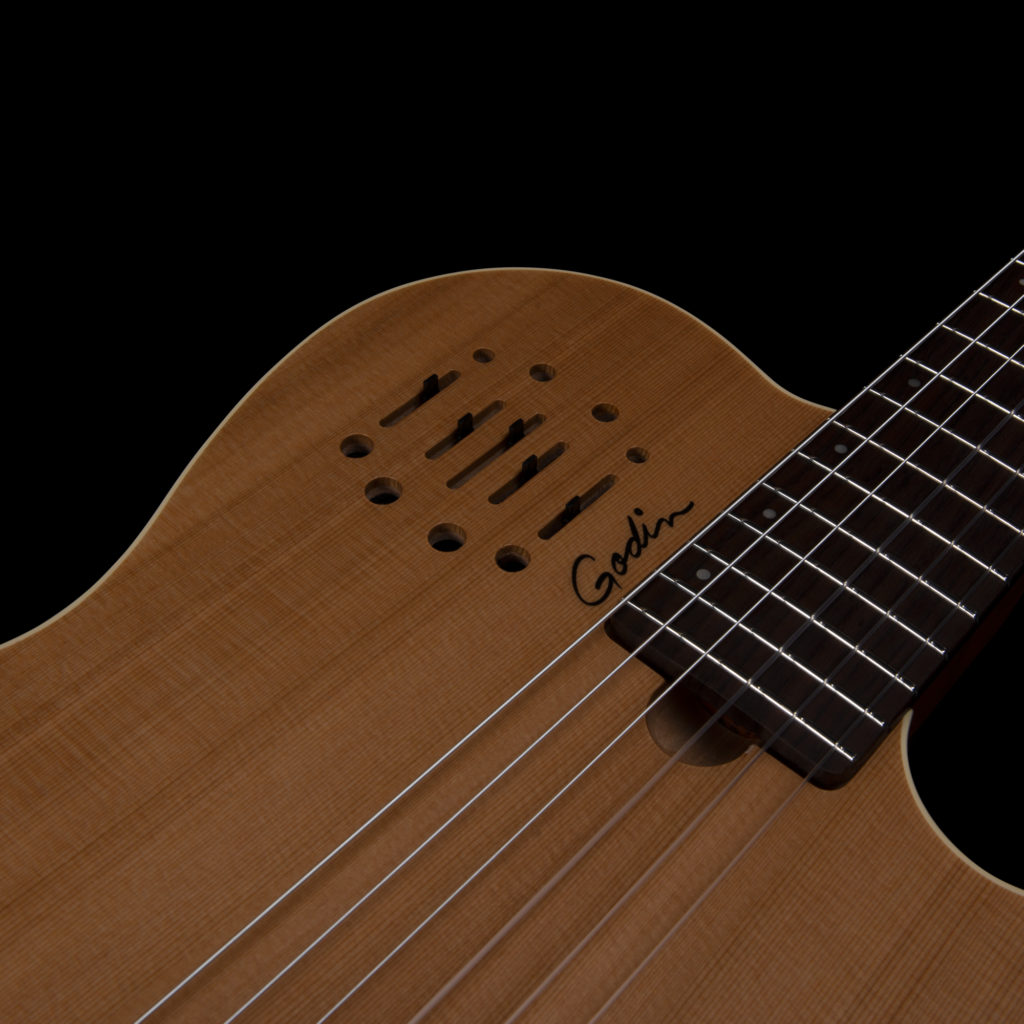 Đàn Guitar Silent Classic Godin Multiac Nylon Encore Natural SG-Mai Nguyên Music