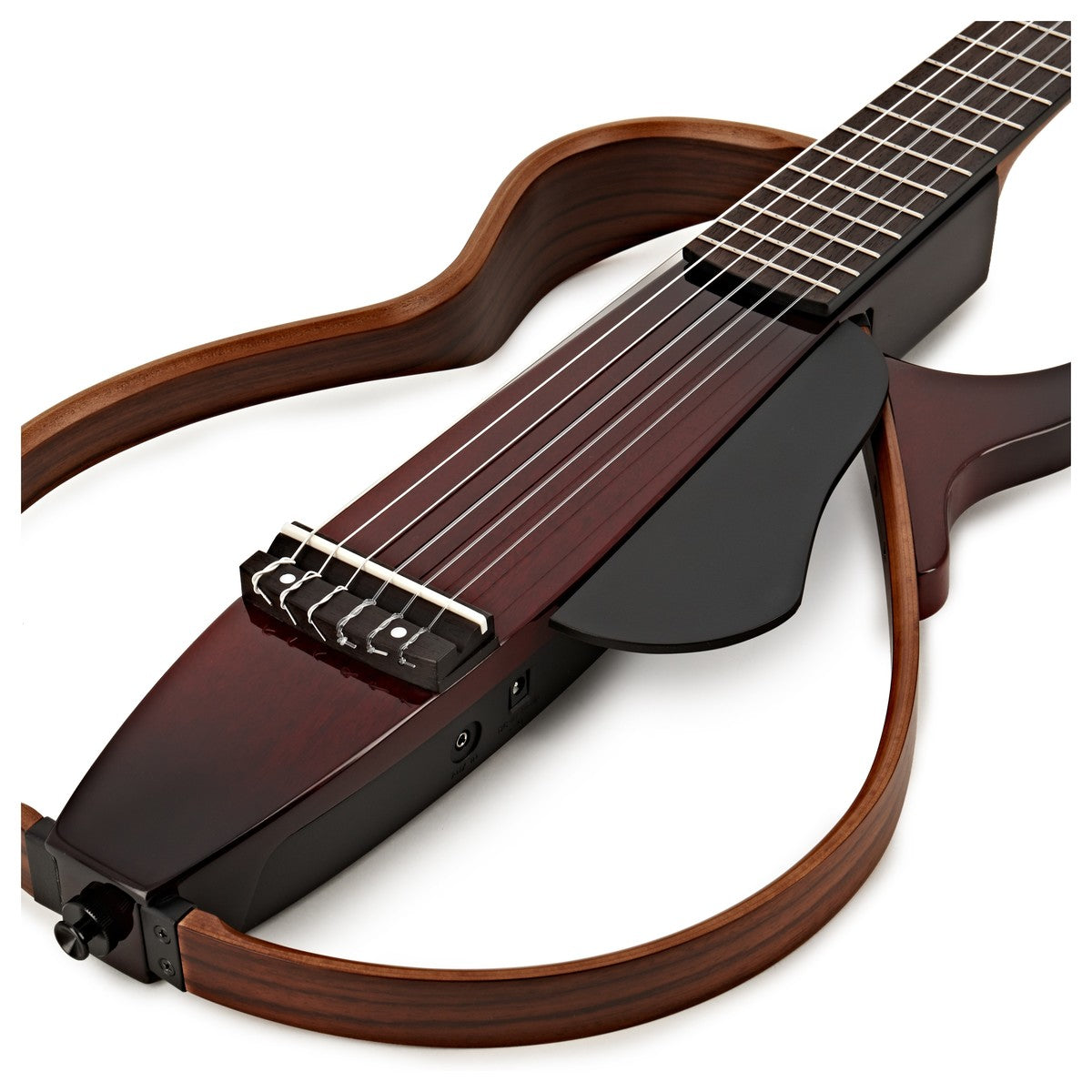 Đàn Guitar Silent Classic Yamaha SLG200N - Nylon String w/Bag, Crimson Red Burst-Mai Nguyên Music