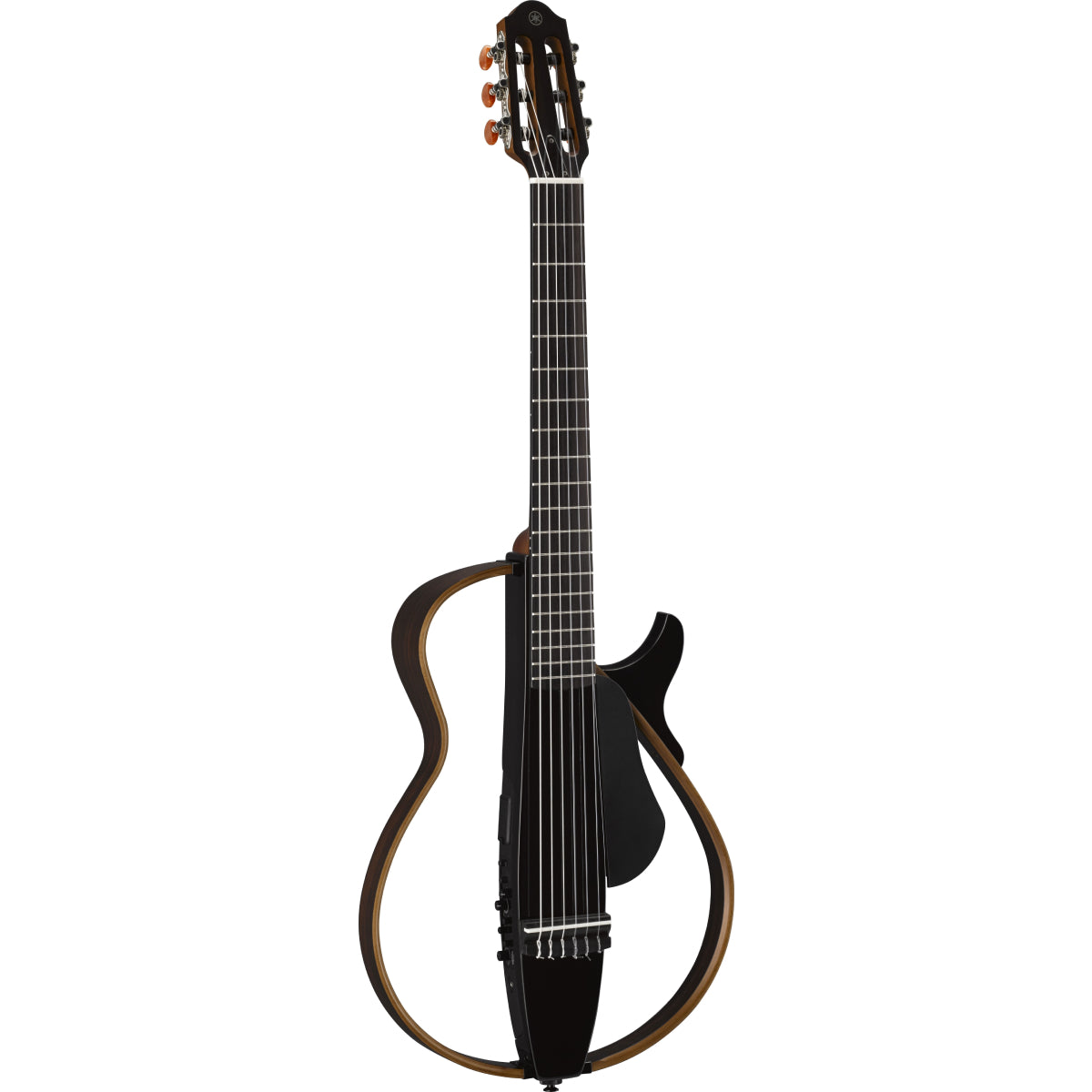 Đàn Guitar Silent Classic Yamaha SLG200N - Nylon String w/Bag, Translucent Black-Mai Nguyên Music
