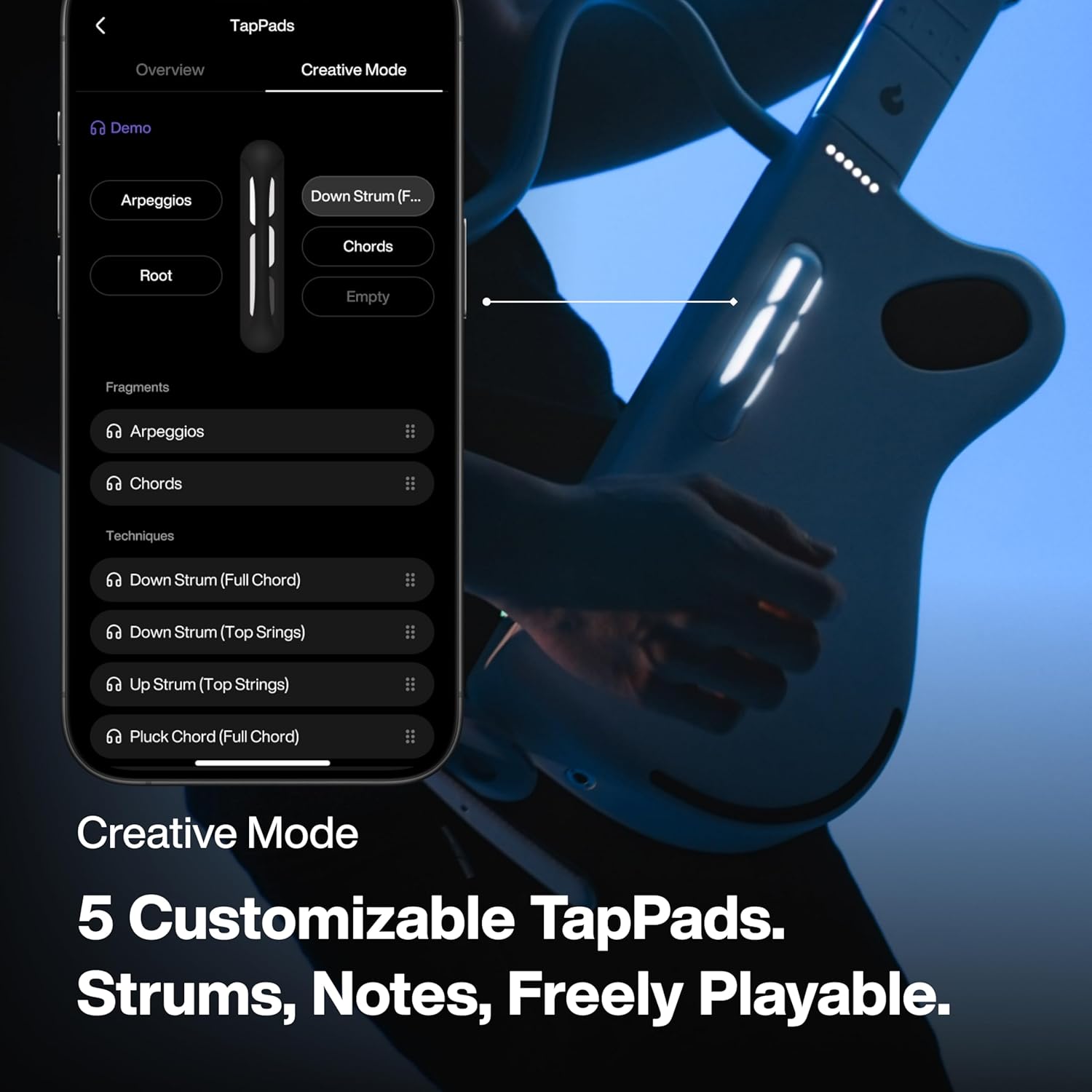 Đàn Guitar Silent Lava Genie - Stringless Smart Guitar-Mai Nguyên Music