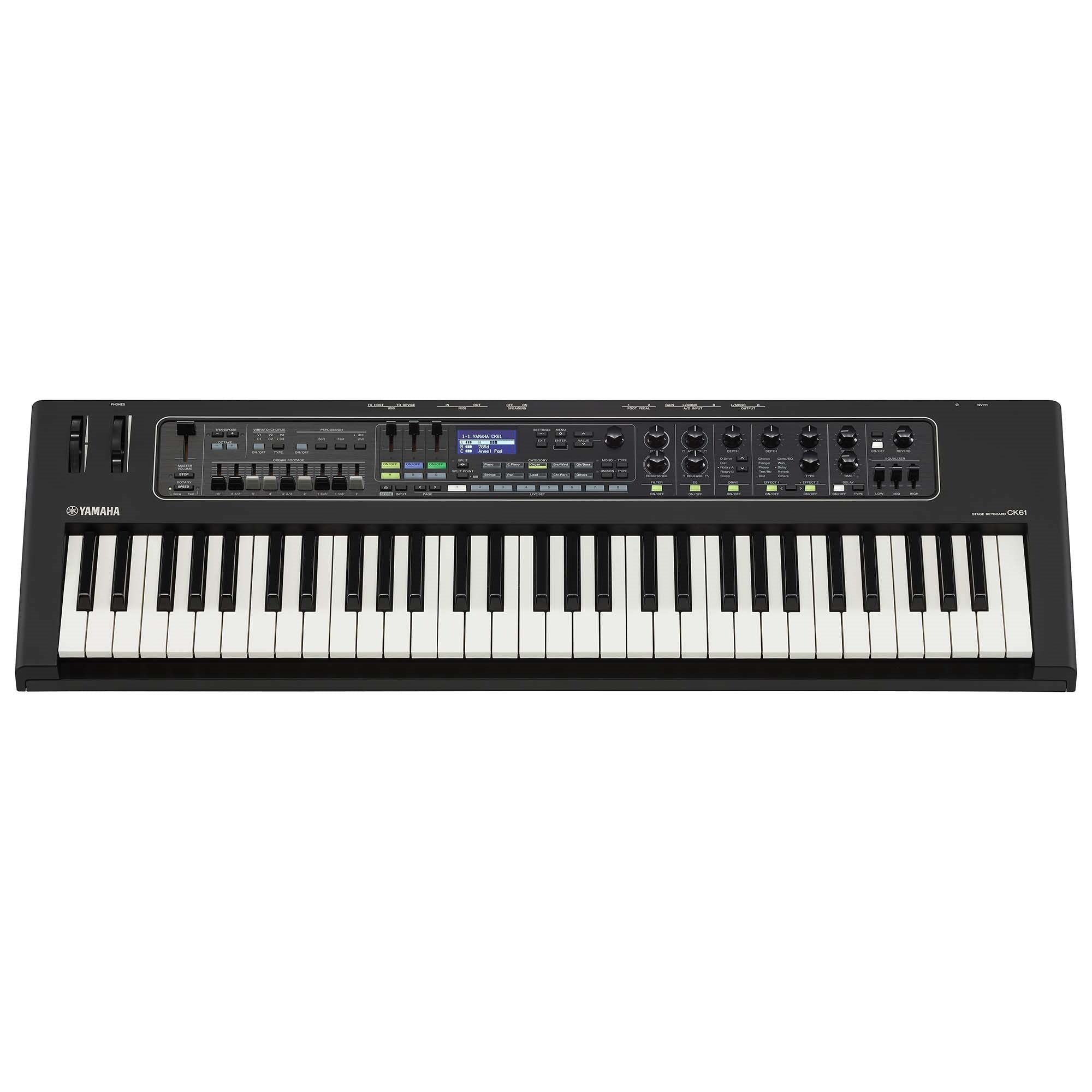 Đàn Keyboard Portable Yamaha CK61 Synthesizer-Mai Nguyên Music