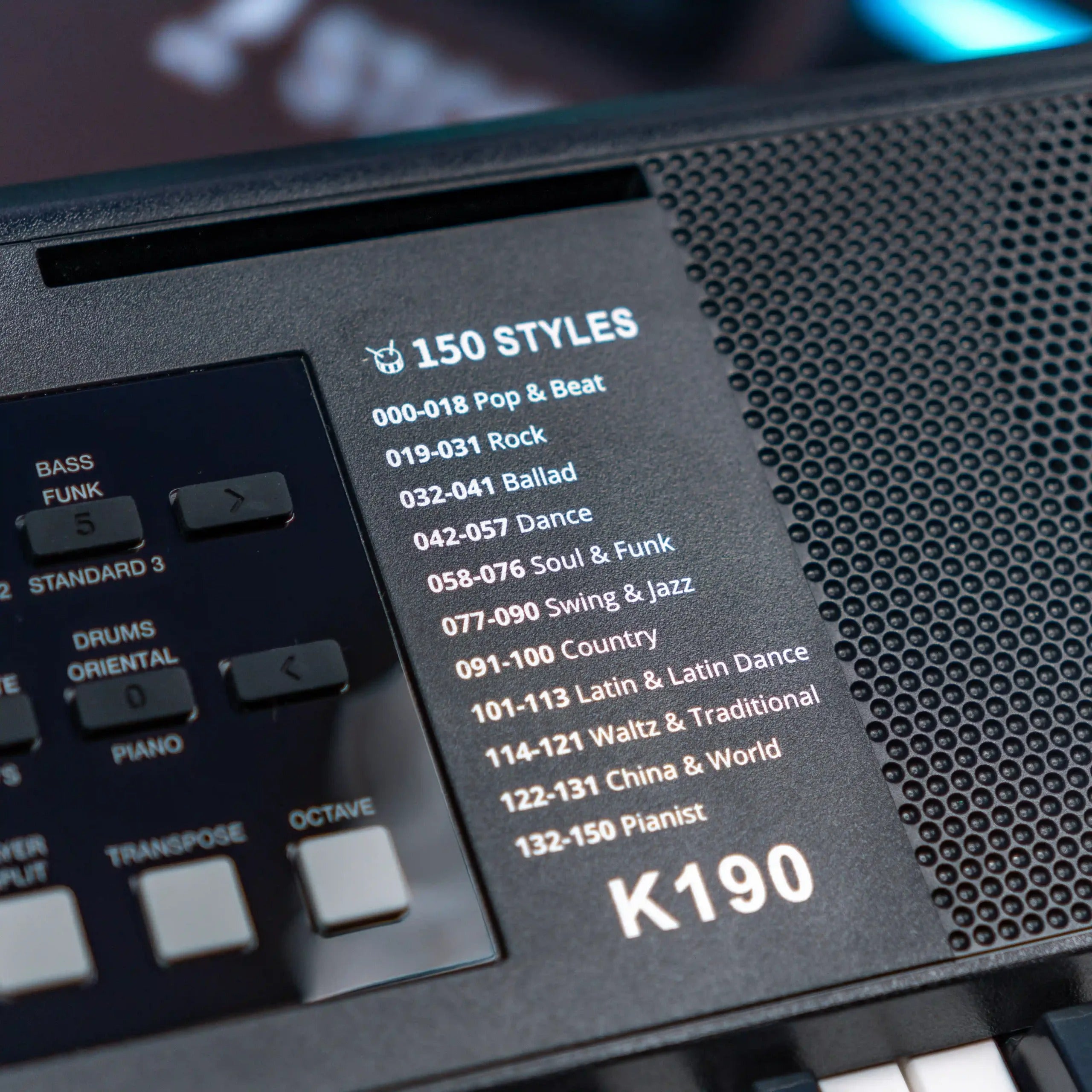 Đàn Organ Kurtzman K190 - 61 Phím-Mai Nguyên Music