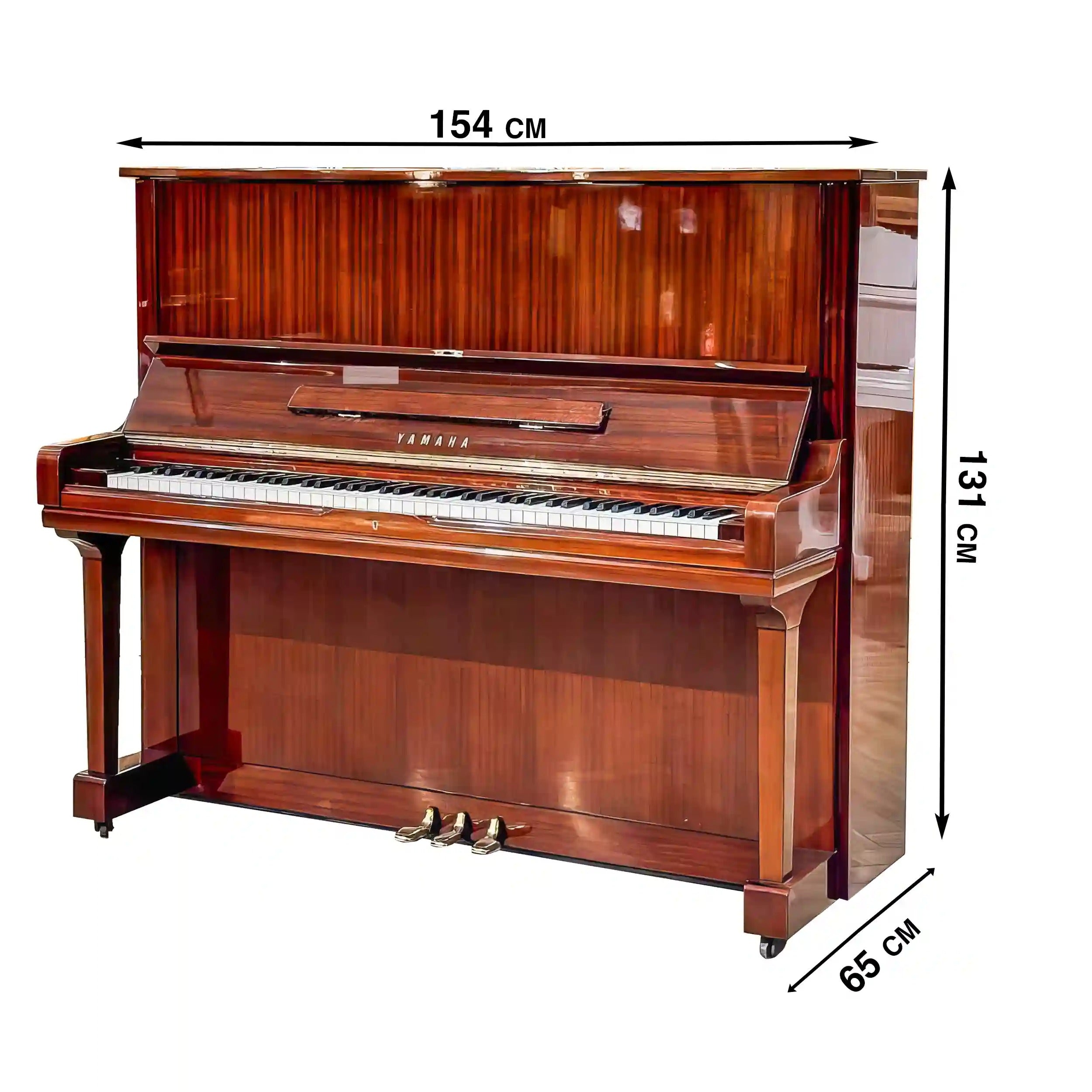 Đàn Piano Cơ Upright Yamaha U3F - Qua Sử Dụng-Mai Nguyên Music