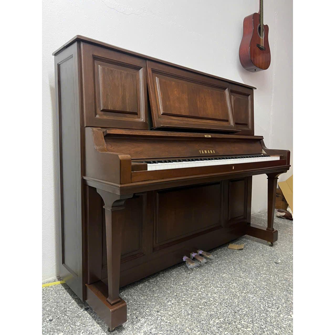 Đàn Piano Cơ Upright Yamaha W201BW - Qua Sử Dụng-Mai Nguyên Music