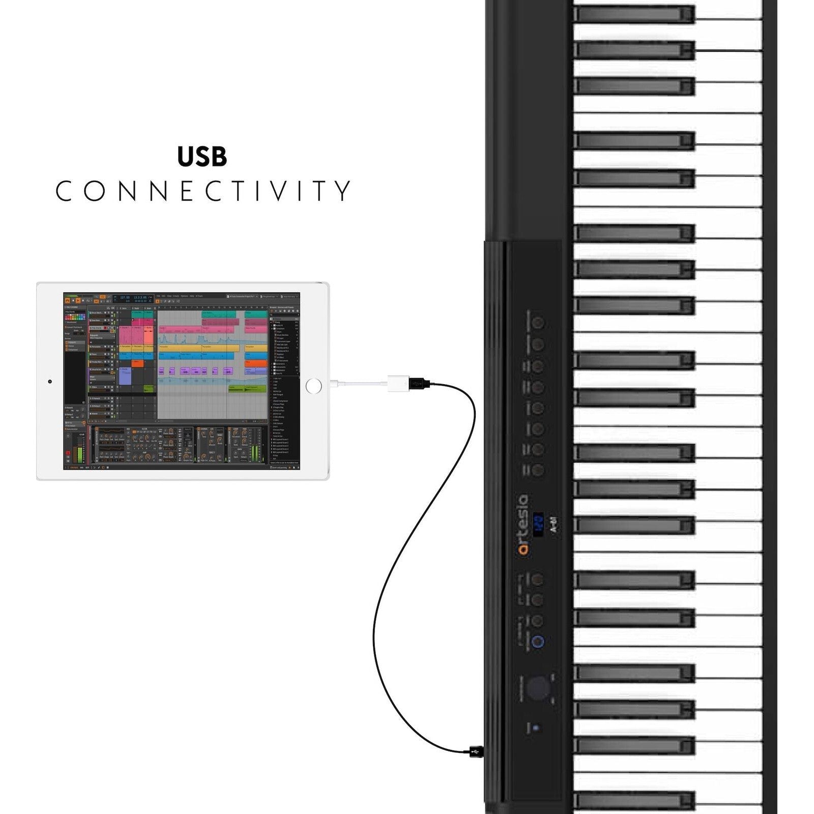 Đàn Piano Điện Artesia A-61-Mai Nguyên Music