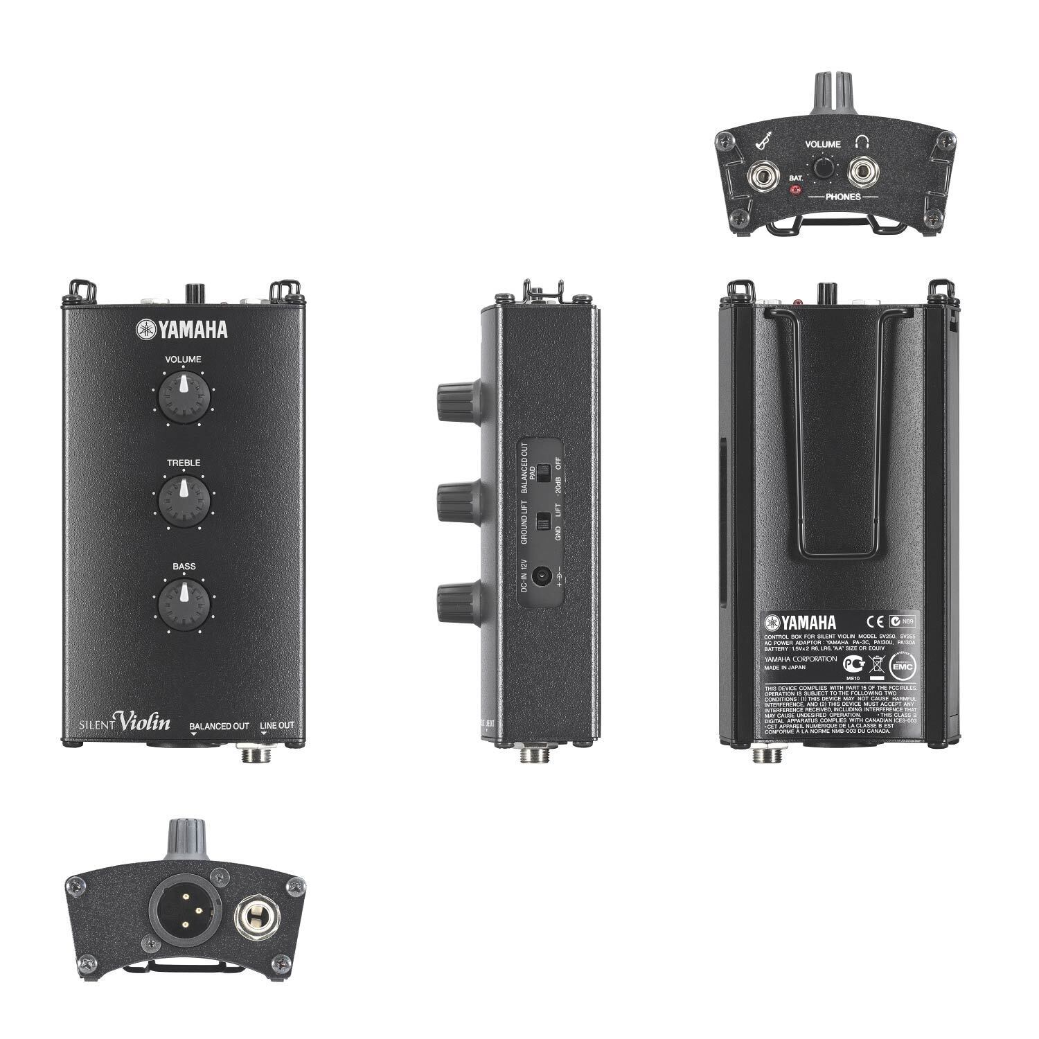 Đàn Silent Violin 4-dây Yamaha SV250, Shaded Brown-Mai Nguyên Music