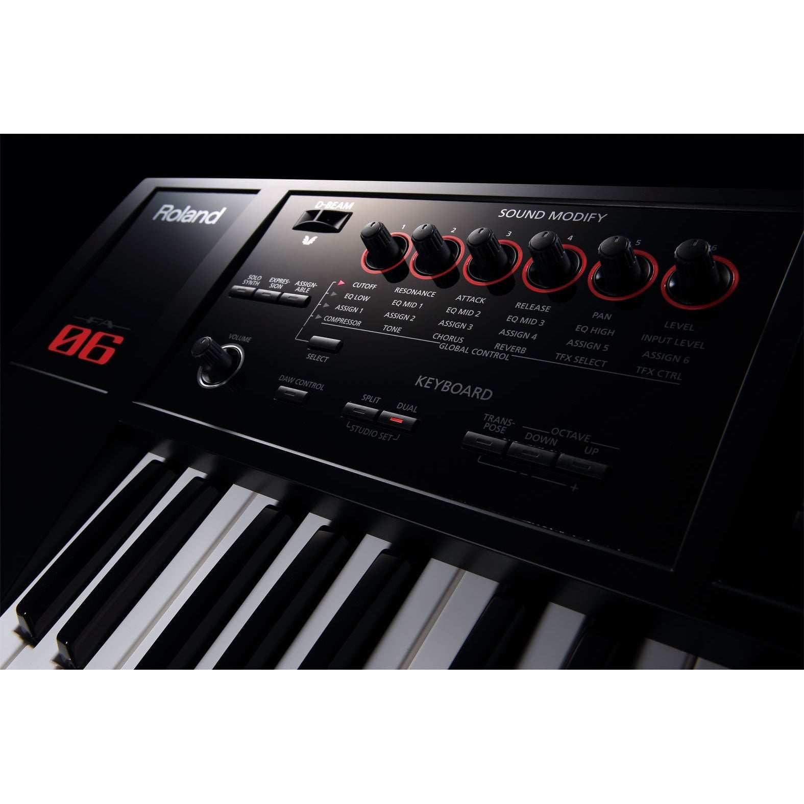 Đàn Synthesizer Music Workstation Roland FA-06-Mai Nguyên Music
