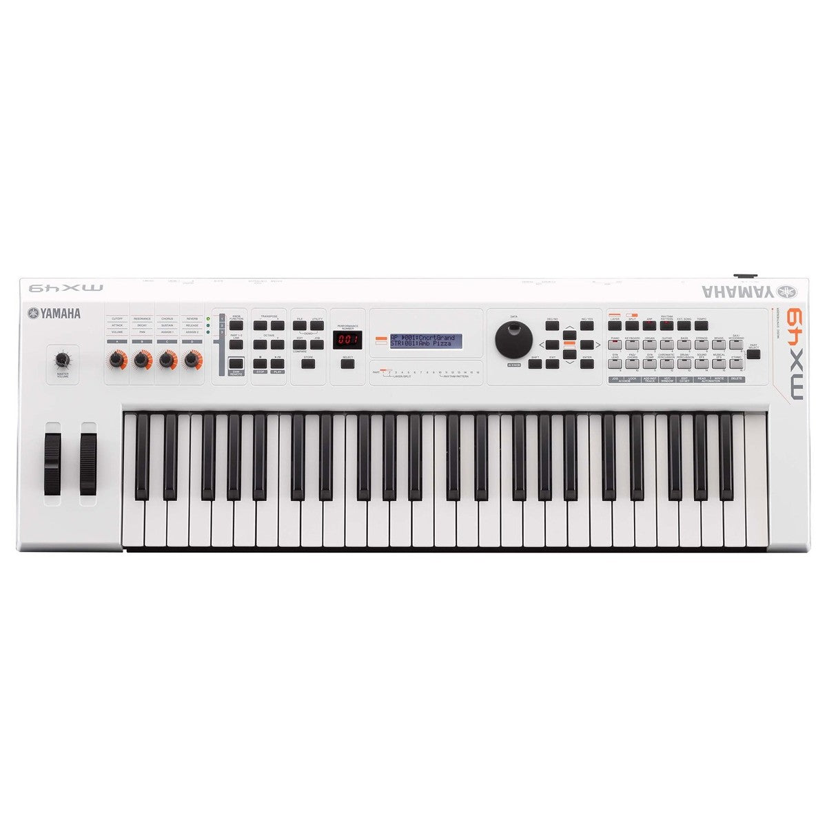 Đàn Synthesizer/Controller Yamaha MX49 49-Phím, White-Mai Nguyên Music