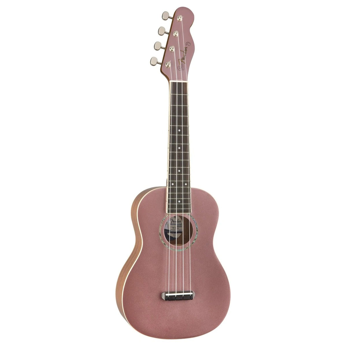 Đàn Ukulele Concert Fender Zuma Classic FB Walnut, Burgundy Mist-Mai Nguyên Music