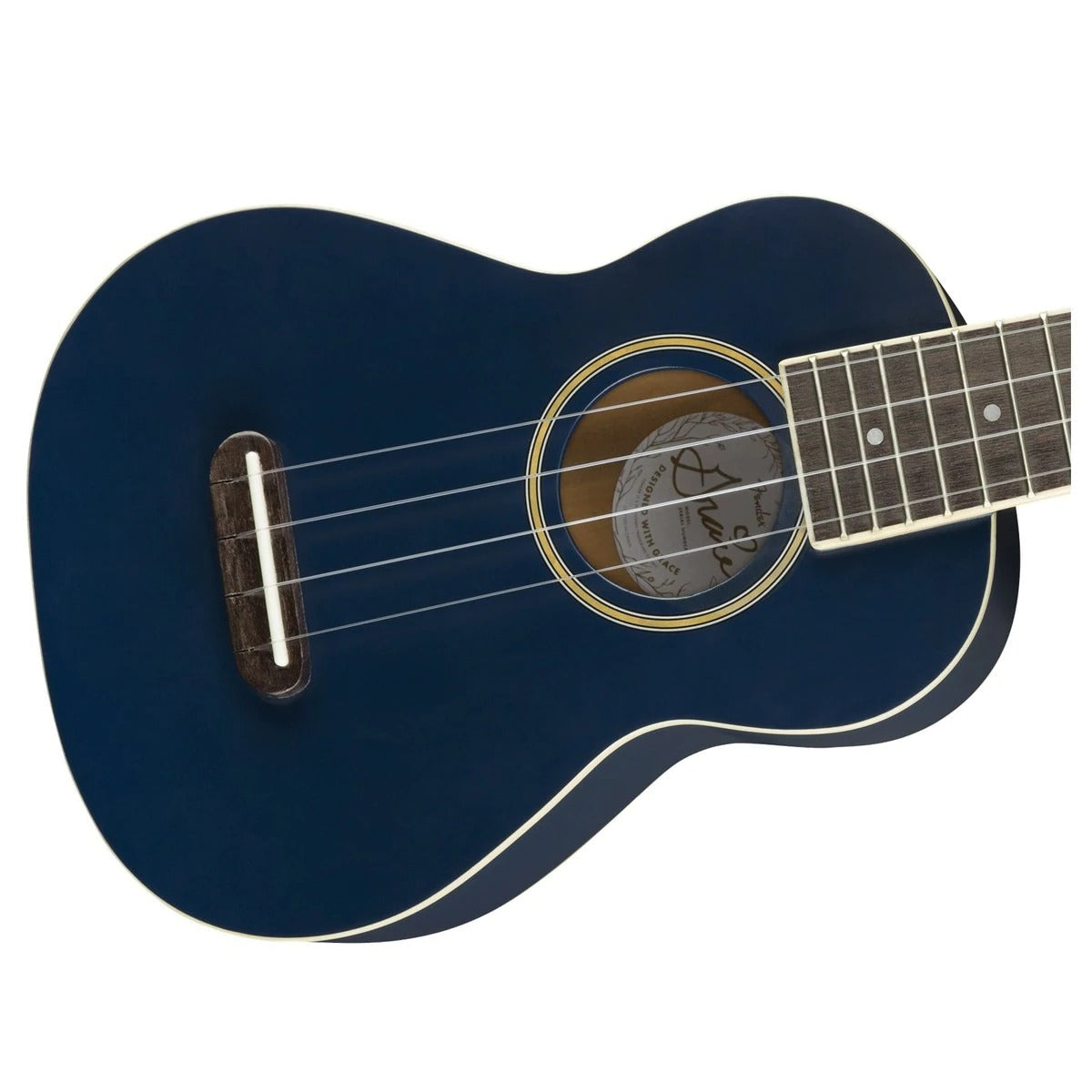Đàn Ukulele Soprano Fender Grace VanderWaal Moonlight FB Walnut, Moonlight Navy Blue-Mai Nguyên Music